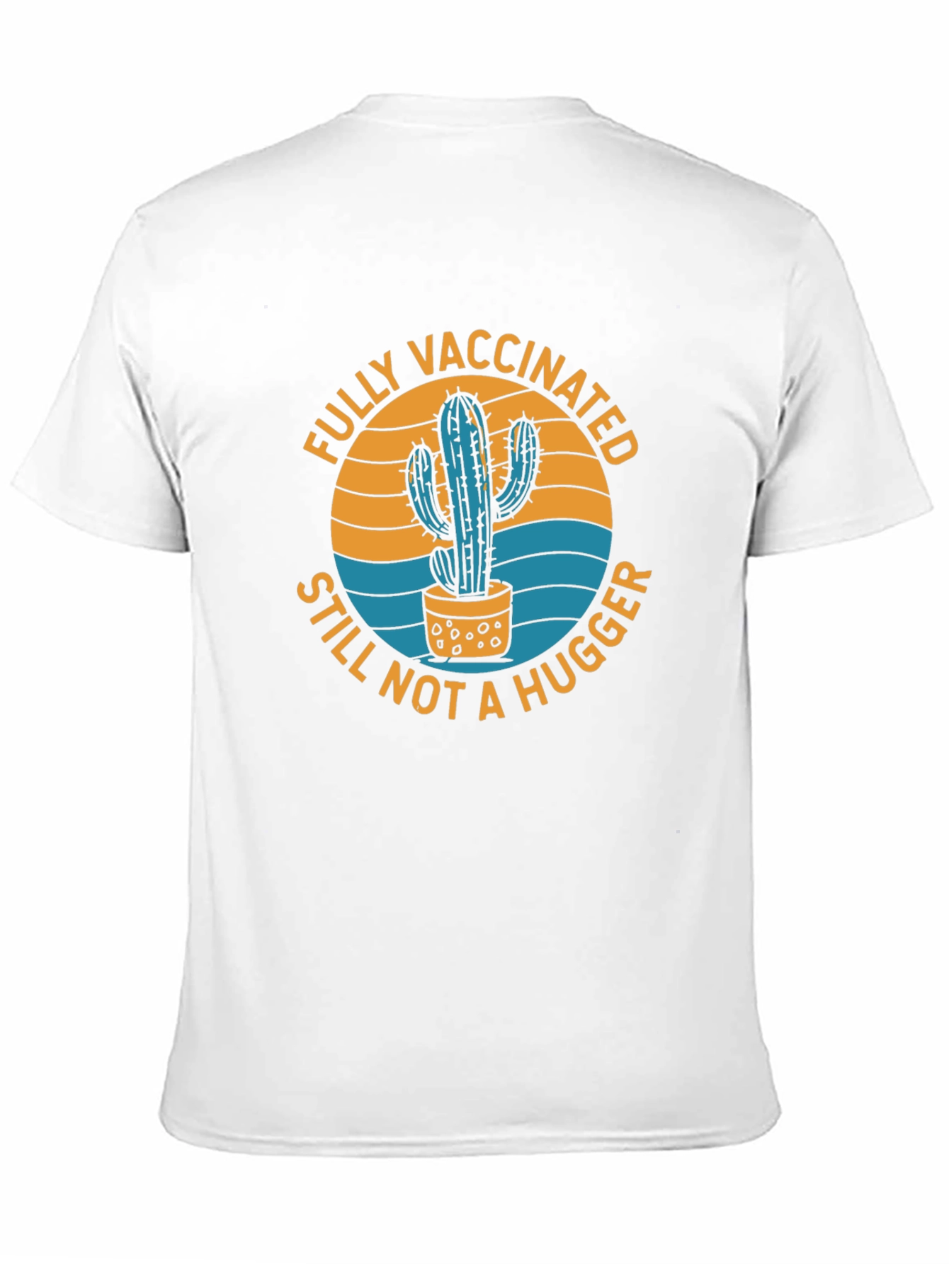 Fully Vaccinated Cactus Graphic Tee - Hugger Beware