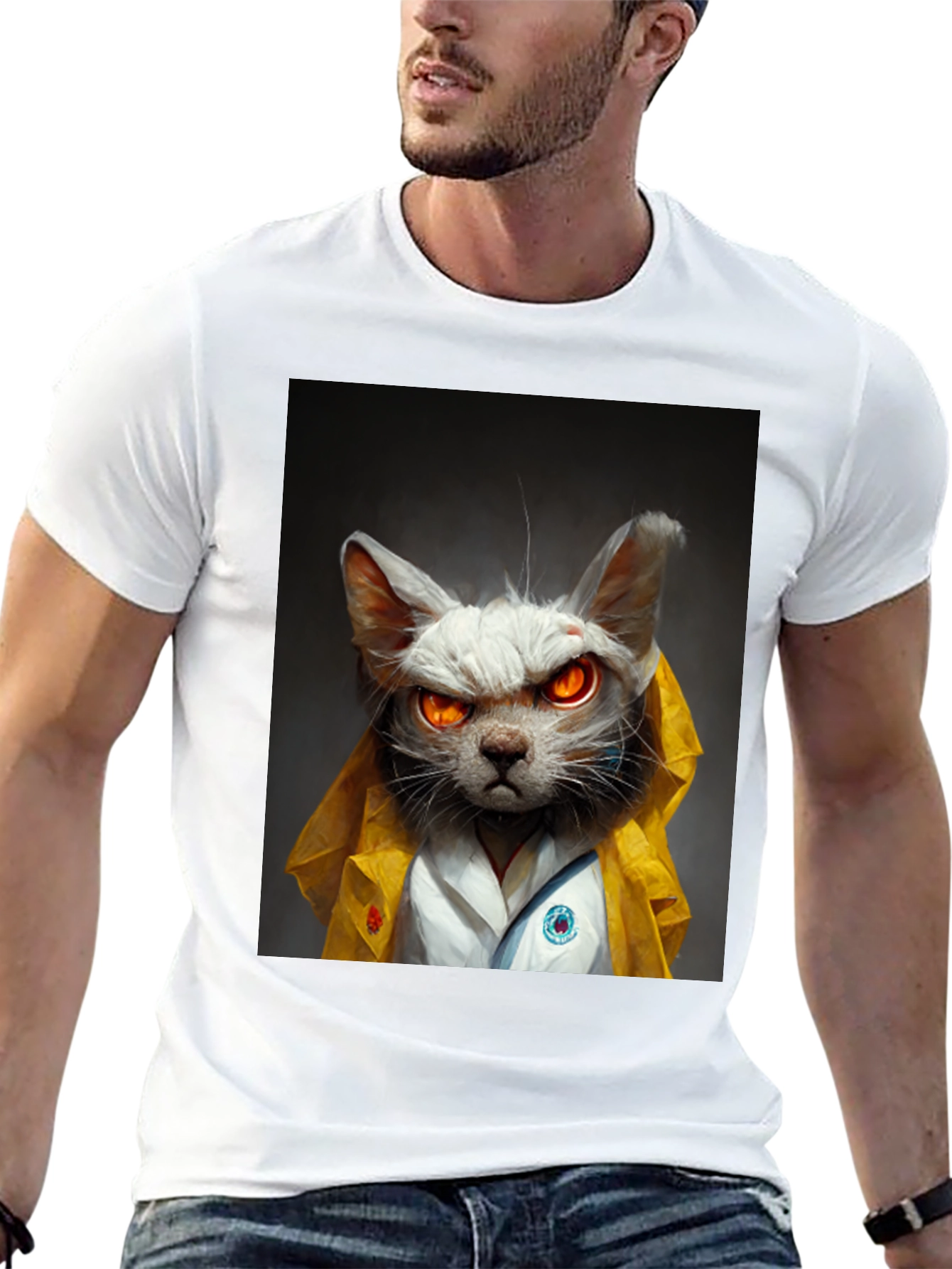 Cool Cat Graphic T-Shirt