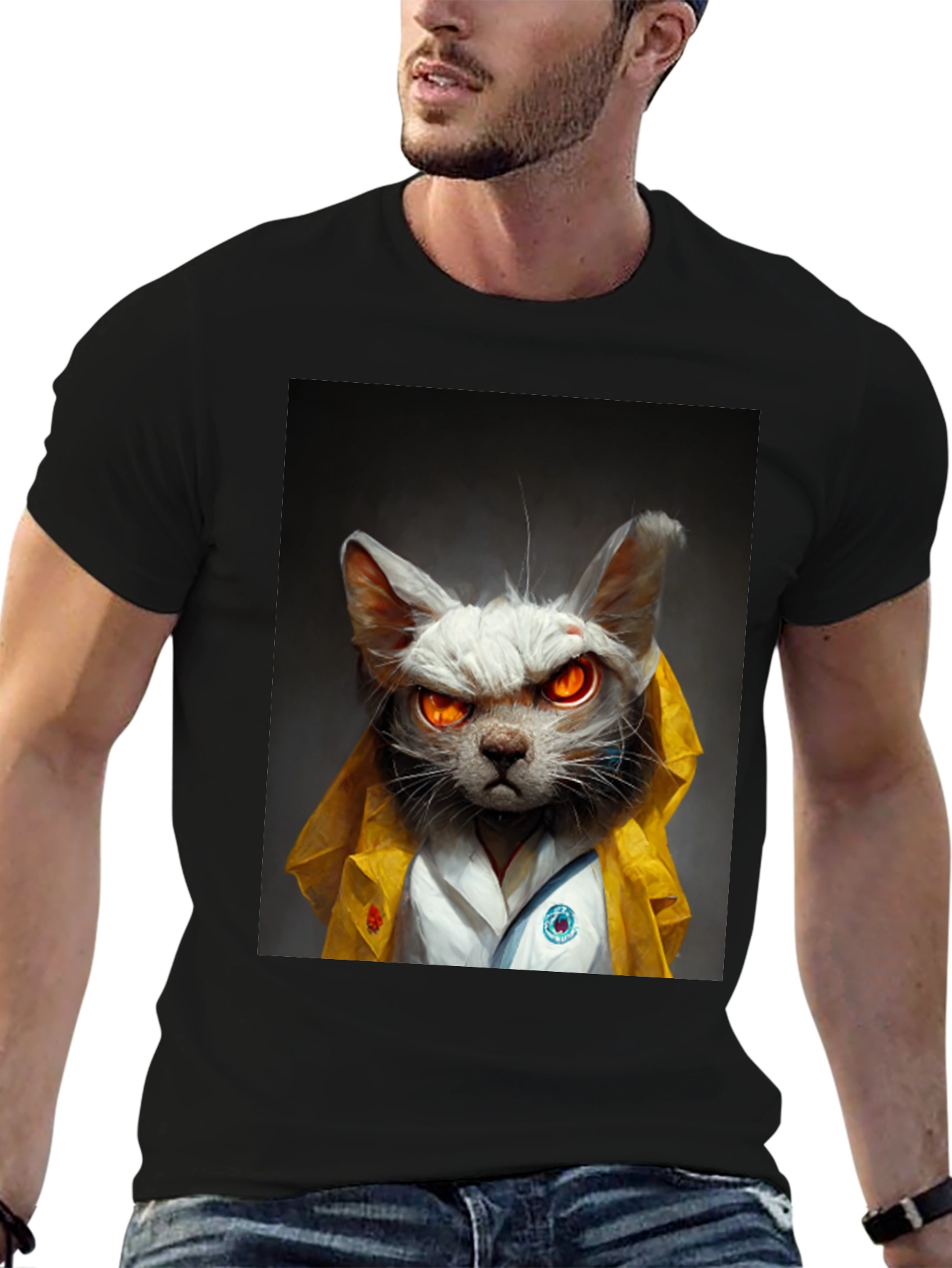 Cool Cat Graphic T-Shirt