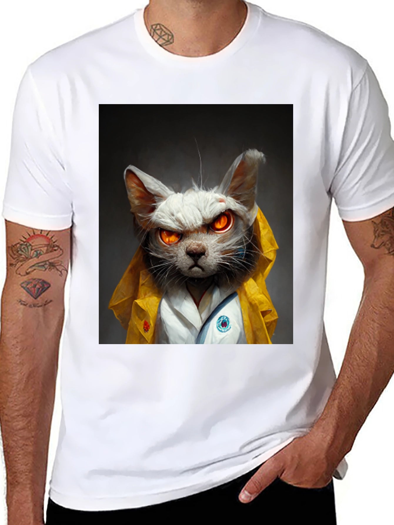 Cool Cat Graphic T-Shirt