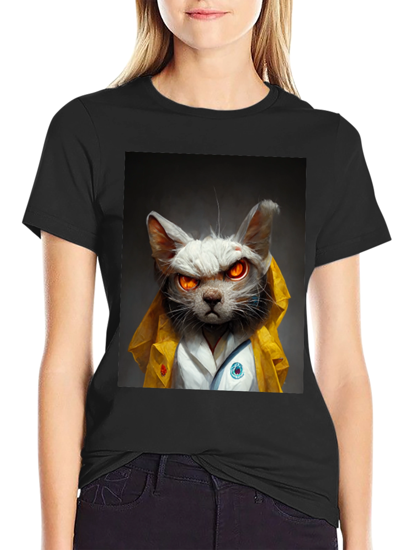 Cool Cat Graphic T-Shirt