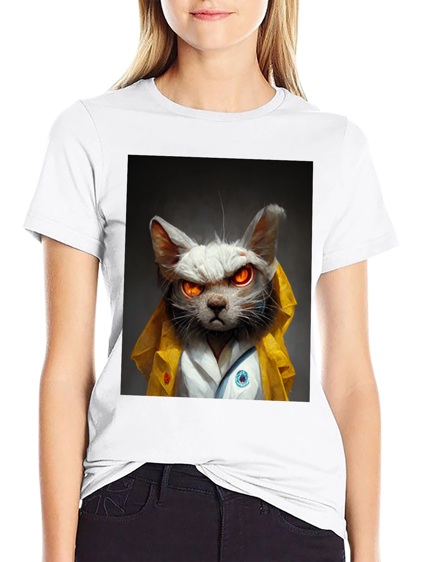 Cool Cat Graphic T-Shirt