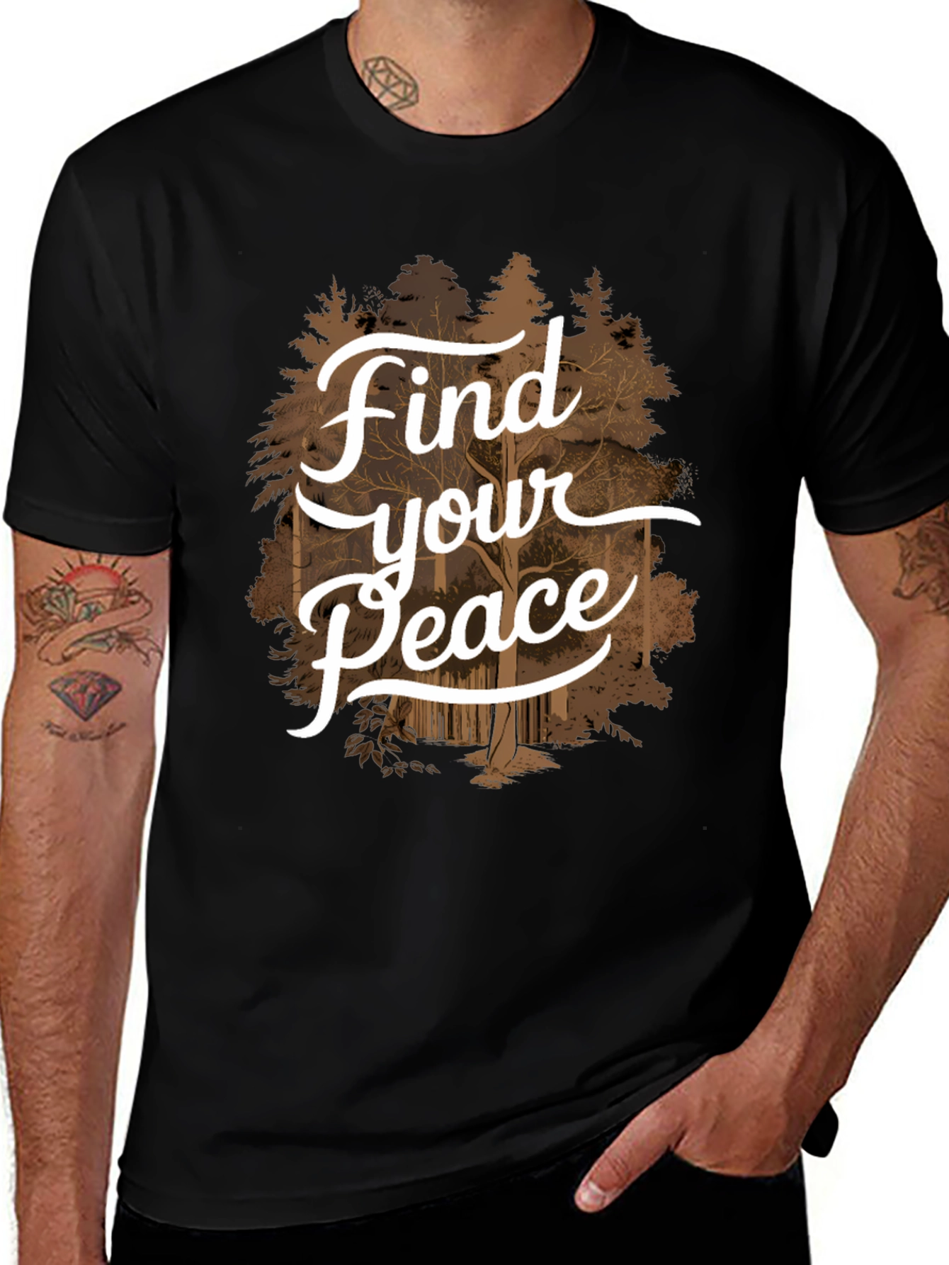 Find Your Peace Graphic T-Shirt