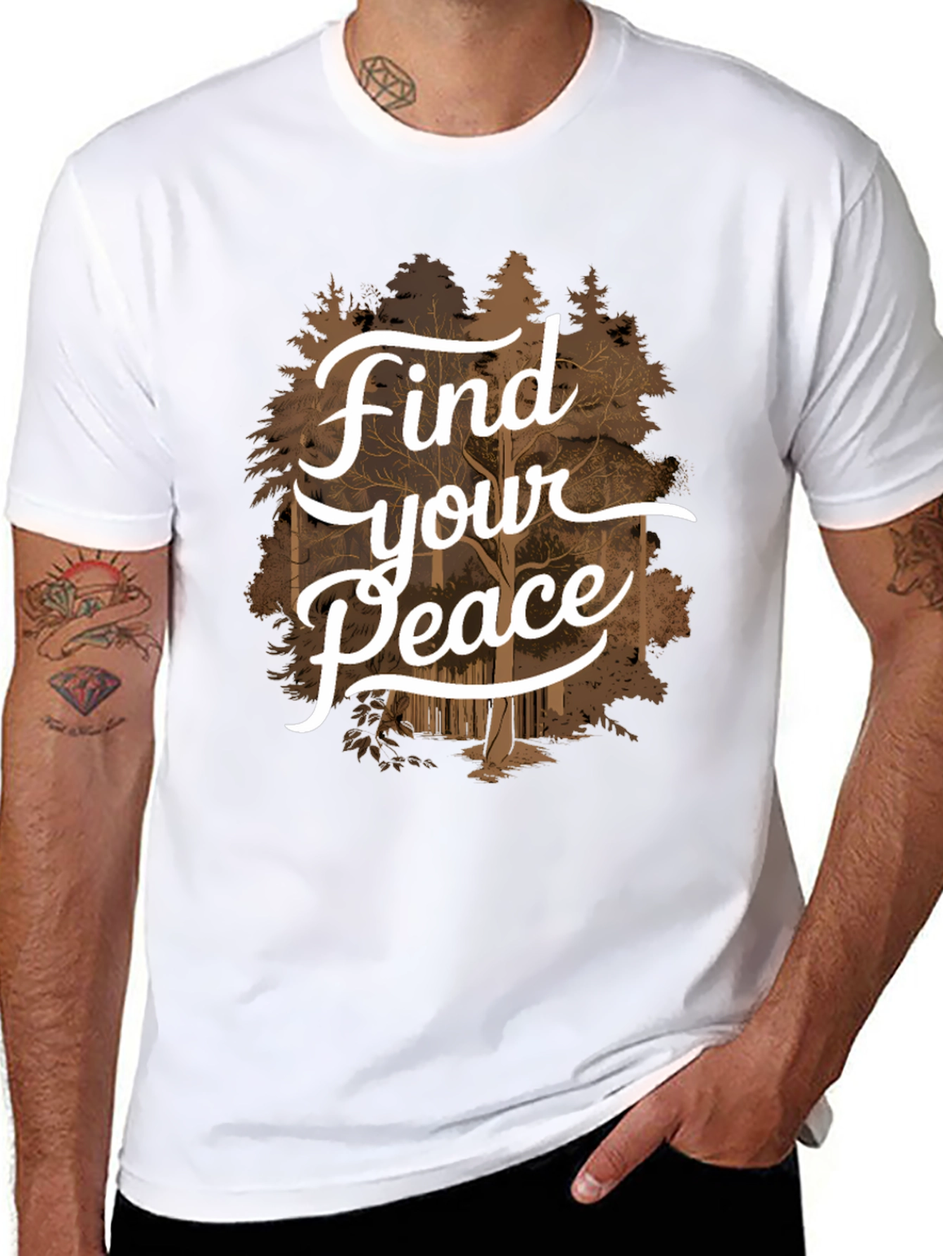 Find Your Peace Graphic T-Shirt