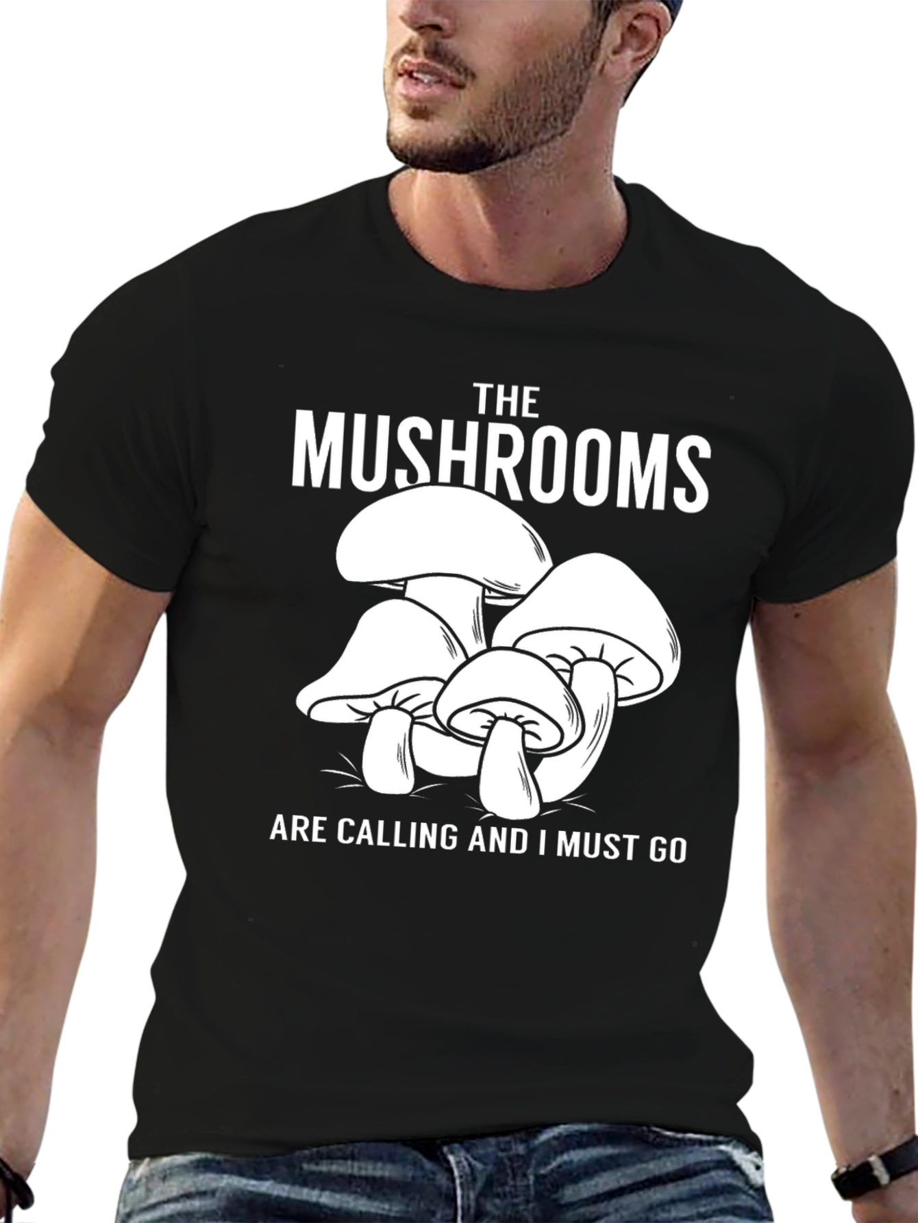 Mushroom Lover Tee - The Mushrooms Are Calling T-Shirt
