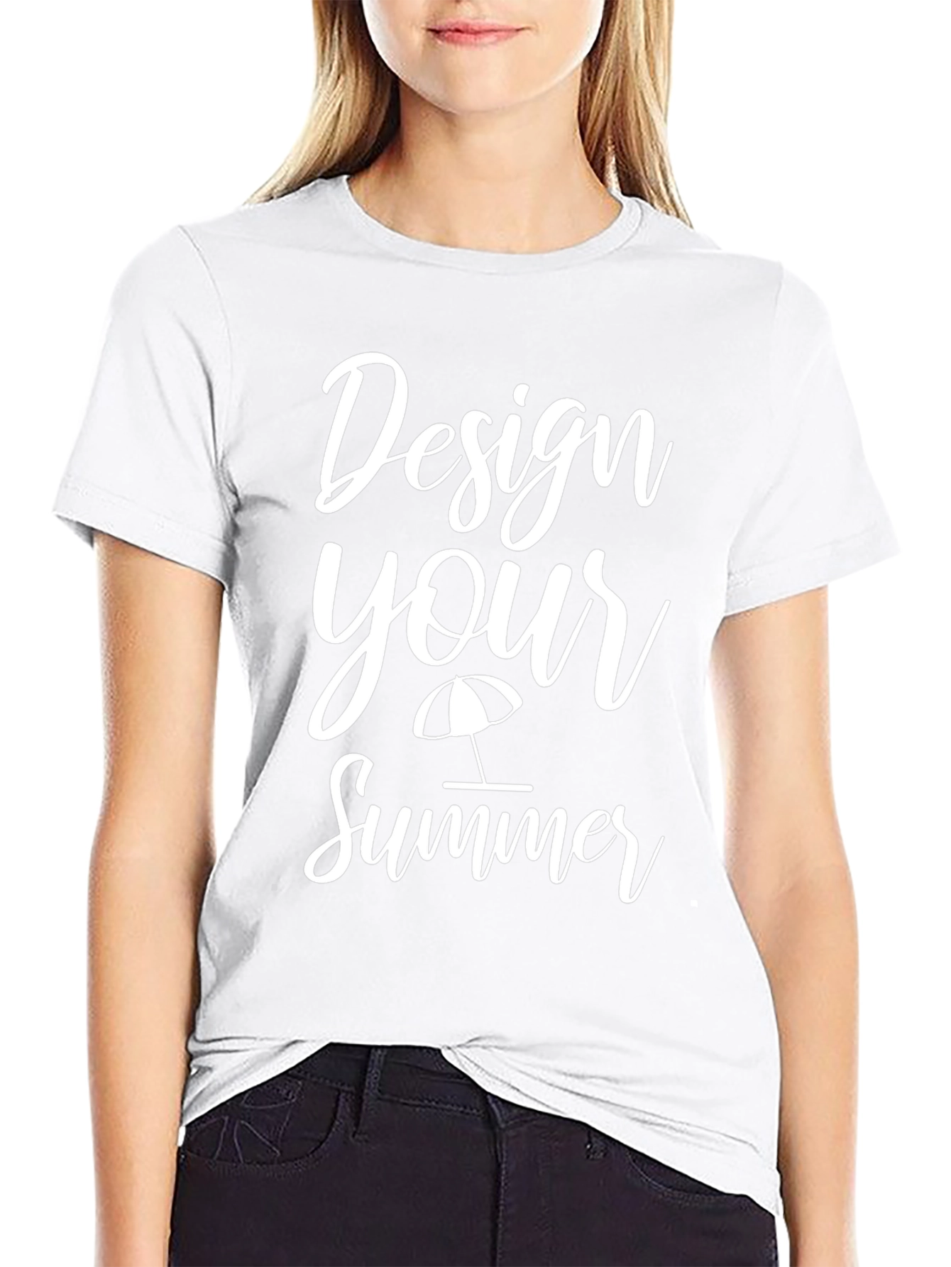Design Your Summer Black T-Shirt