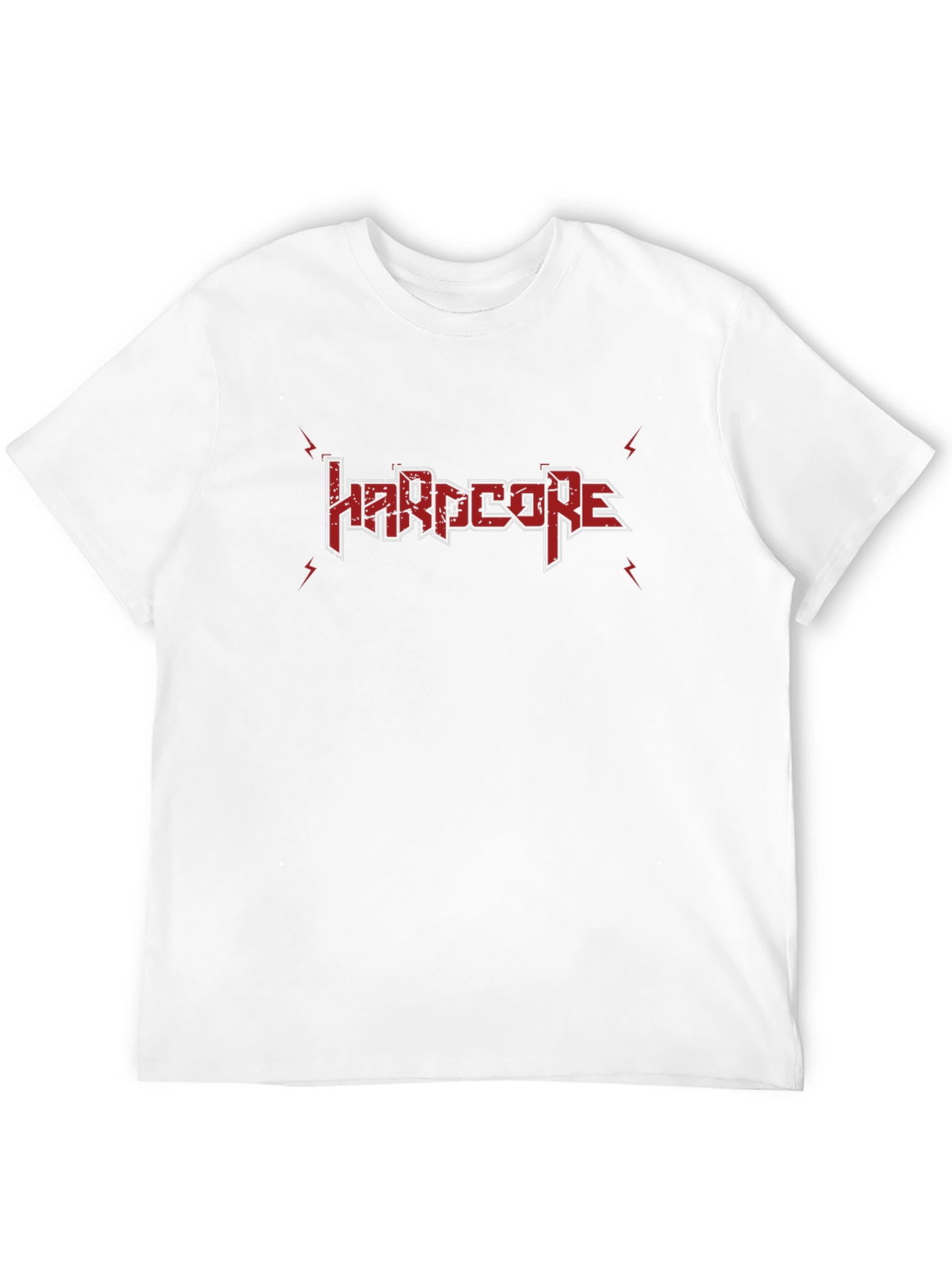 Hardcore Black Graphic Tee Shirt