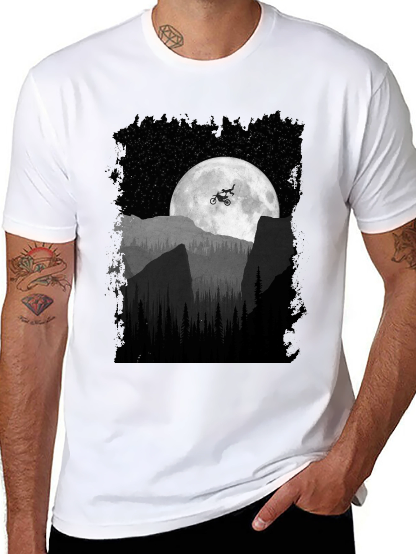 Daredevil Moon Jump Graphic Tee