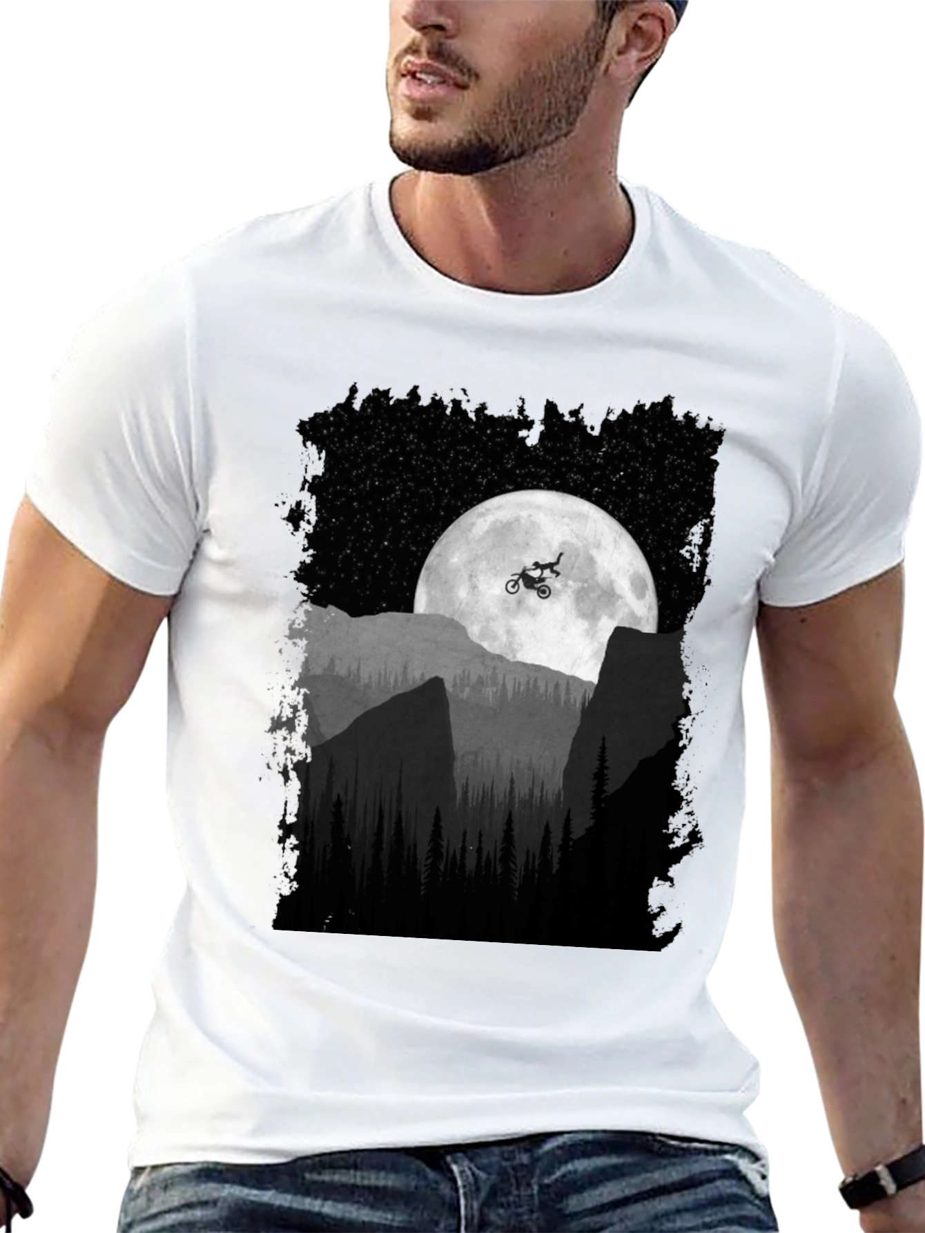 Daredevil Moon Jump Graphic Tee