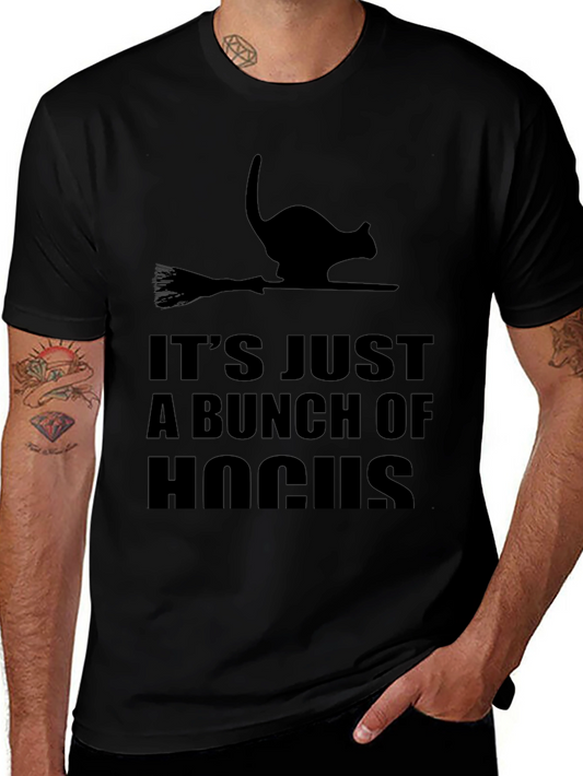 Hocus Pocus Black Cat T-Shirt - Halloween Apparel