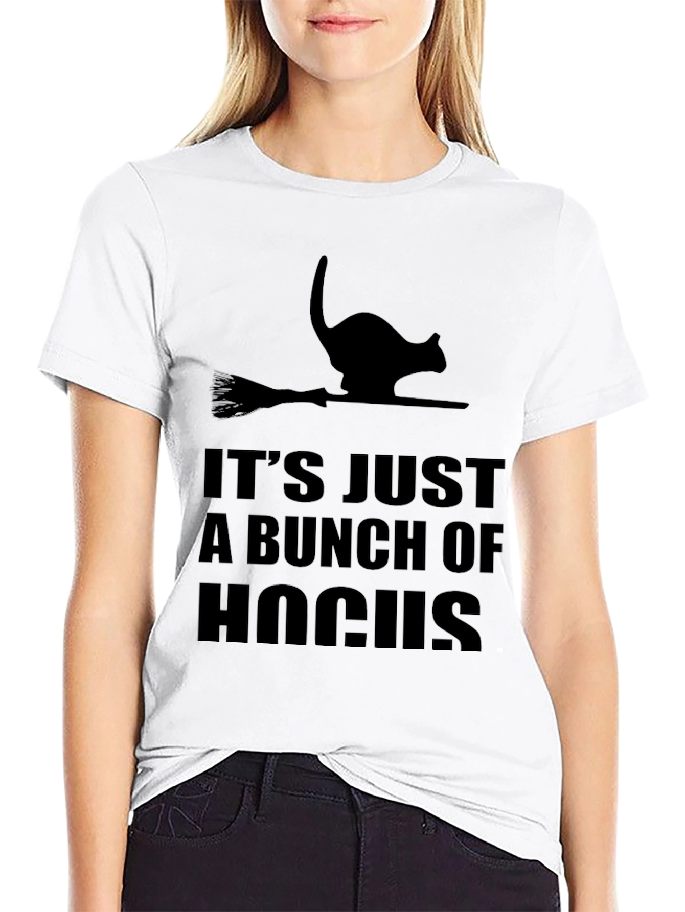Hocus Pocus Black Cat T-Shirt - Halloween Apparel