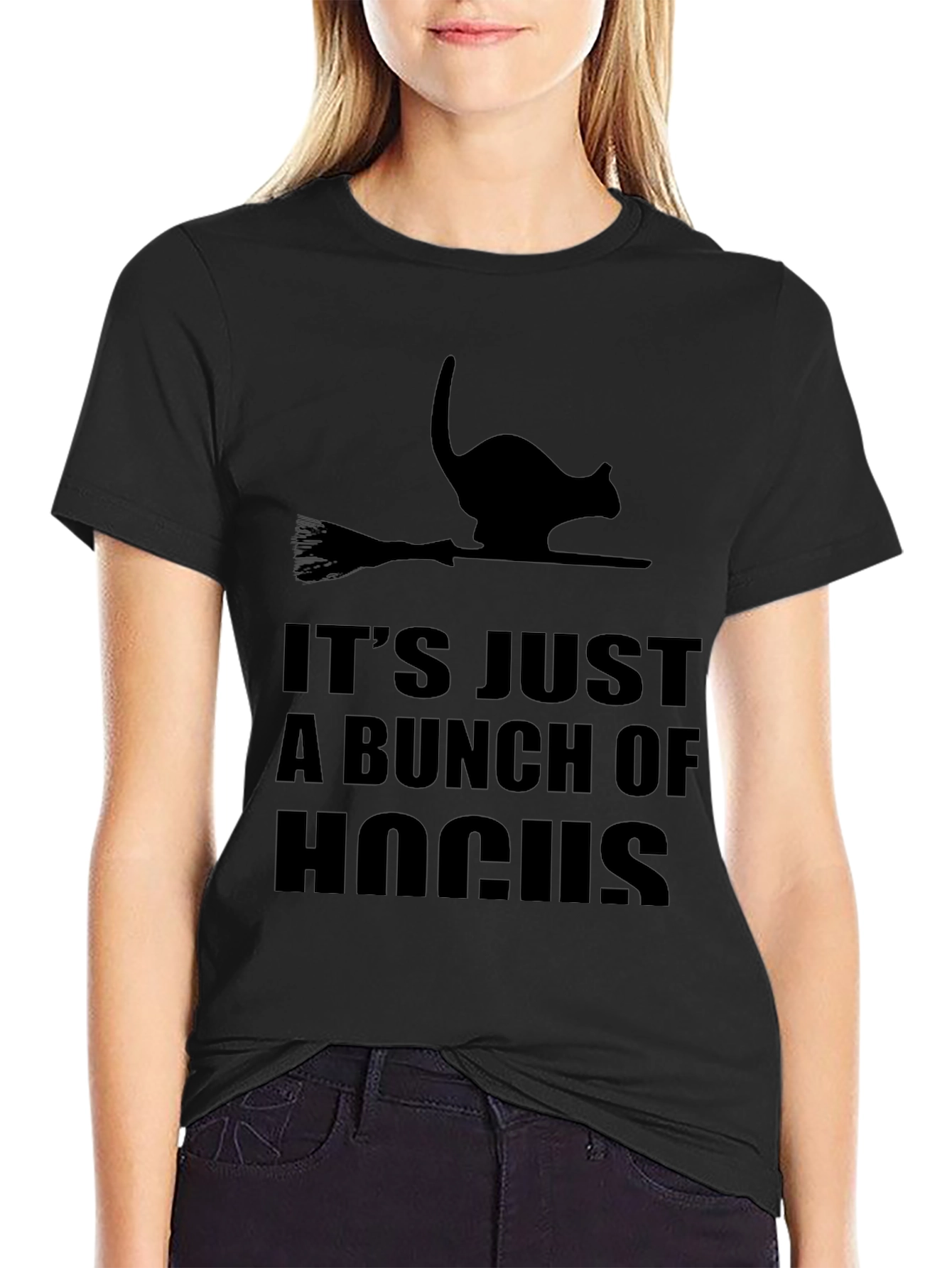Hocus Pocus Black Cat T-Shirt - Halloween Apparel