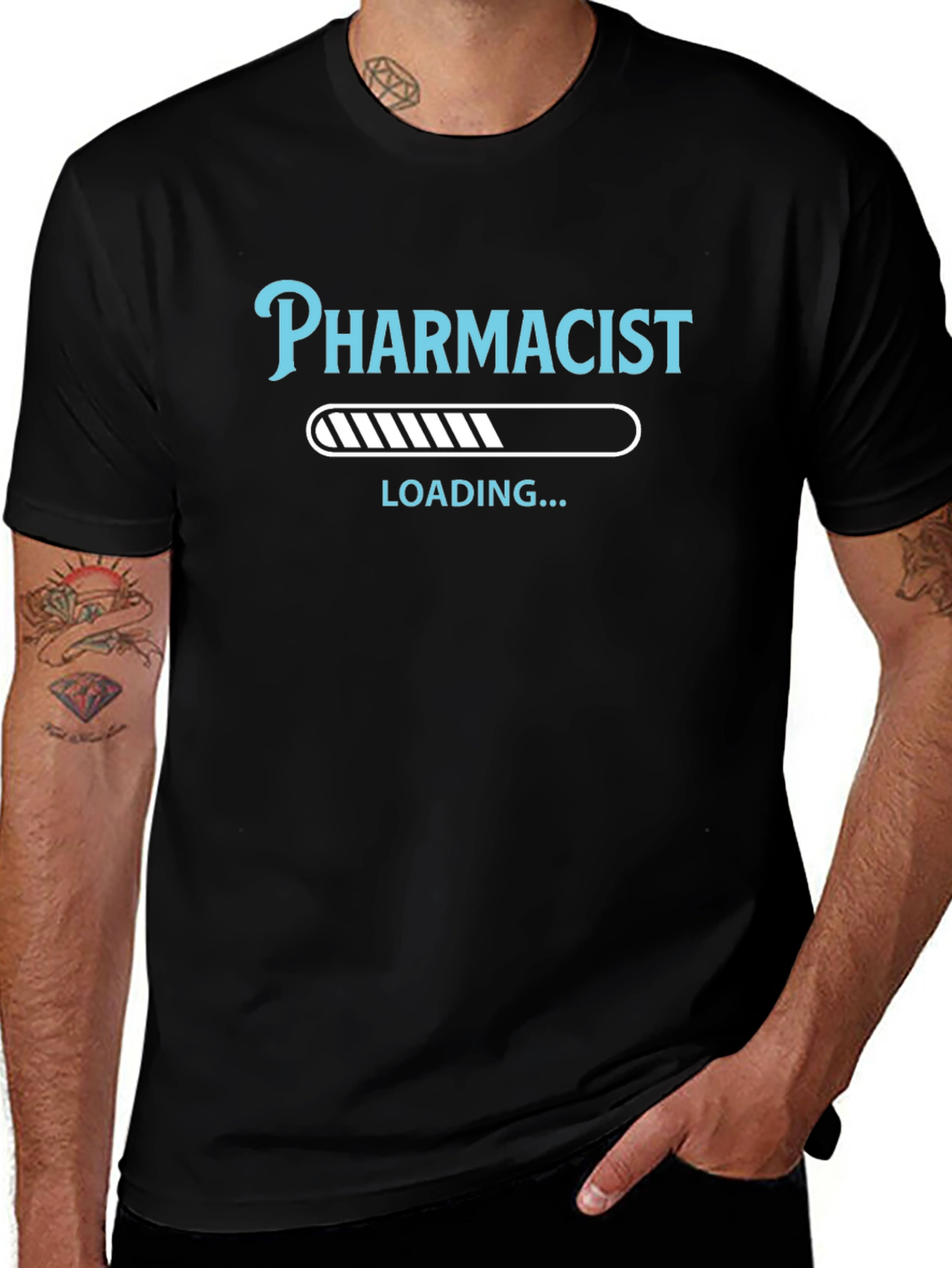 Pharmacist Loading T-Shirt - Funny Career Tee