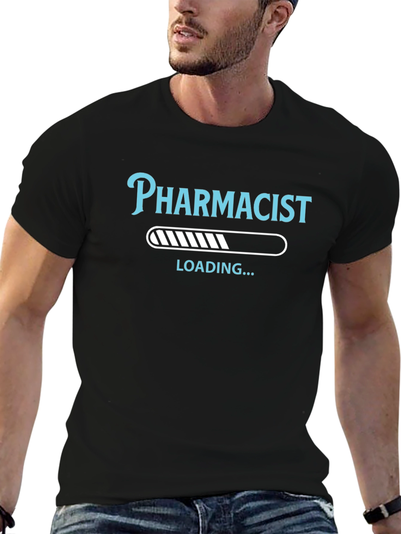 Pharmacist Loading T-Shirt - Funny Career Tee
