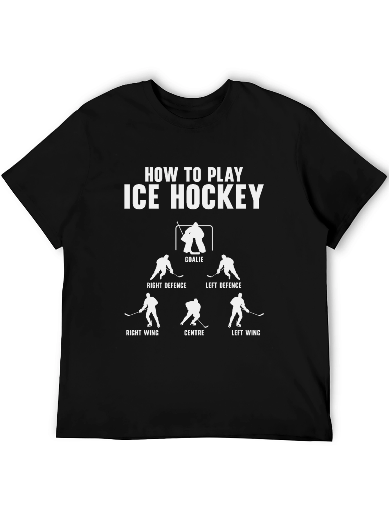 How to Play Ice Hockey T-Shirt