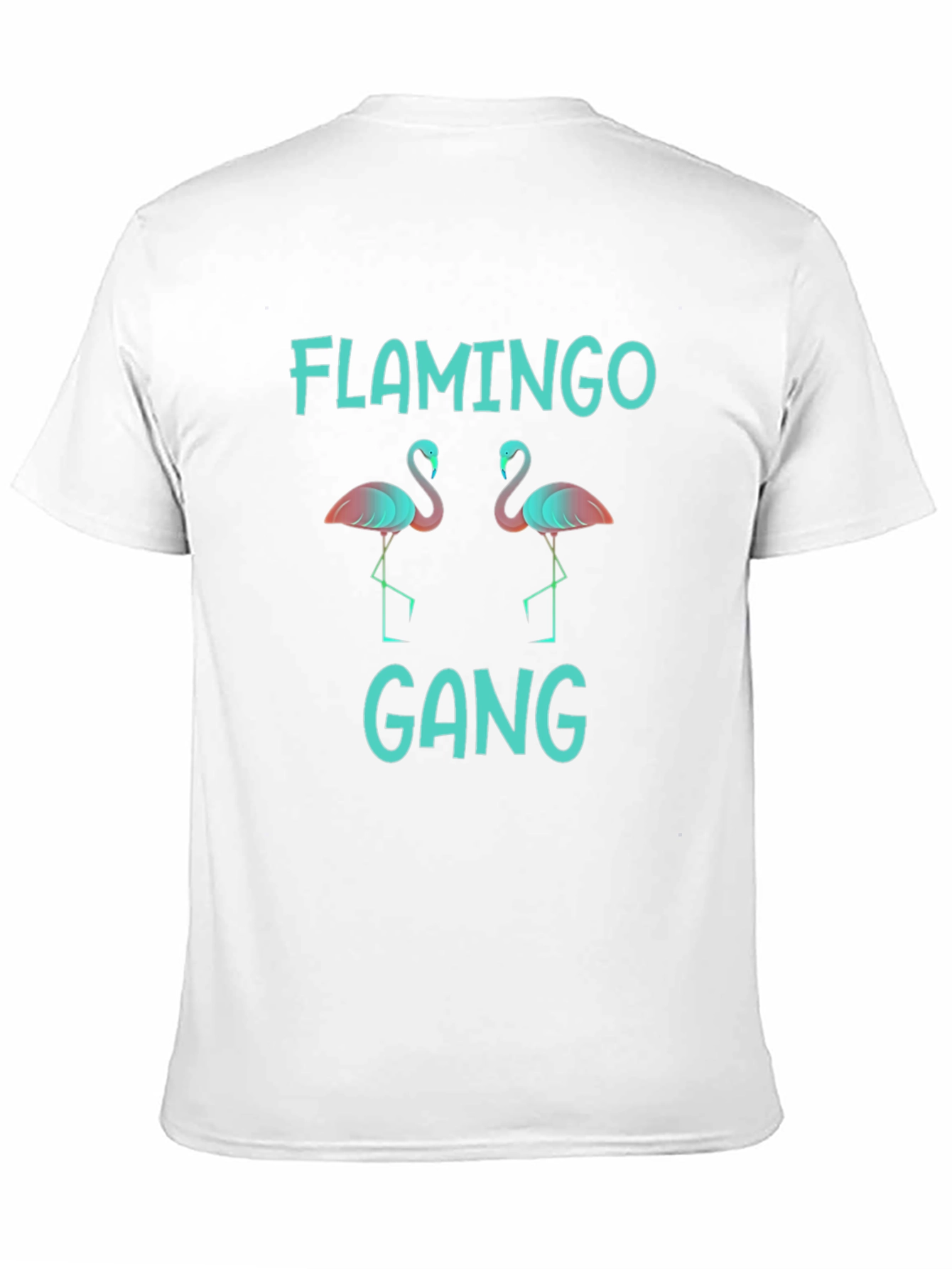 Flamingo Gang Graphic Tee - Black T-Shirt