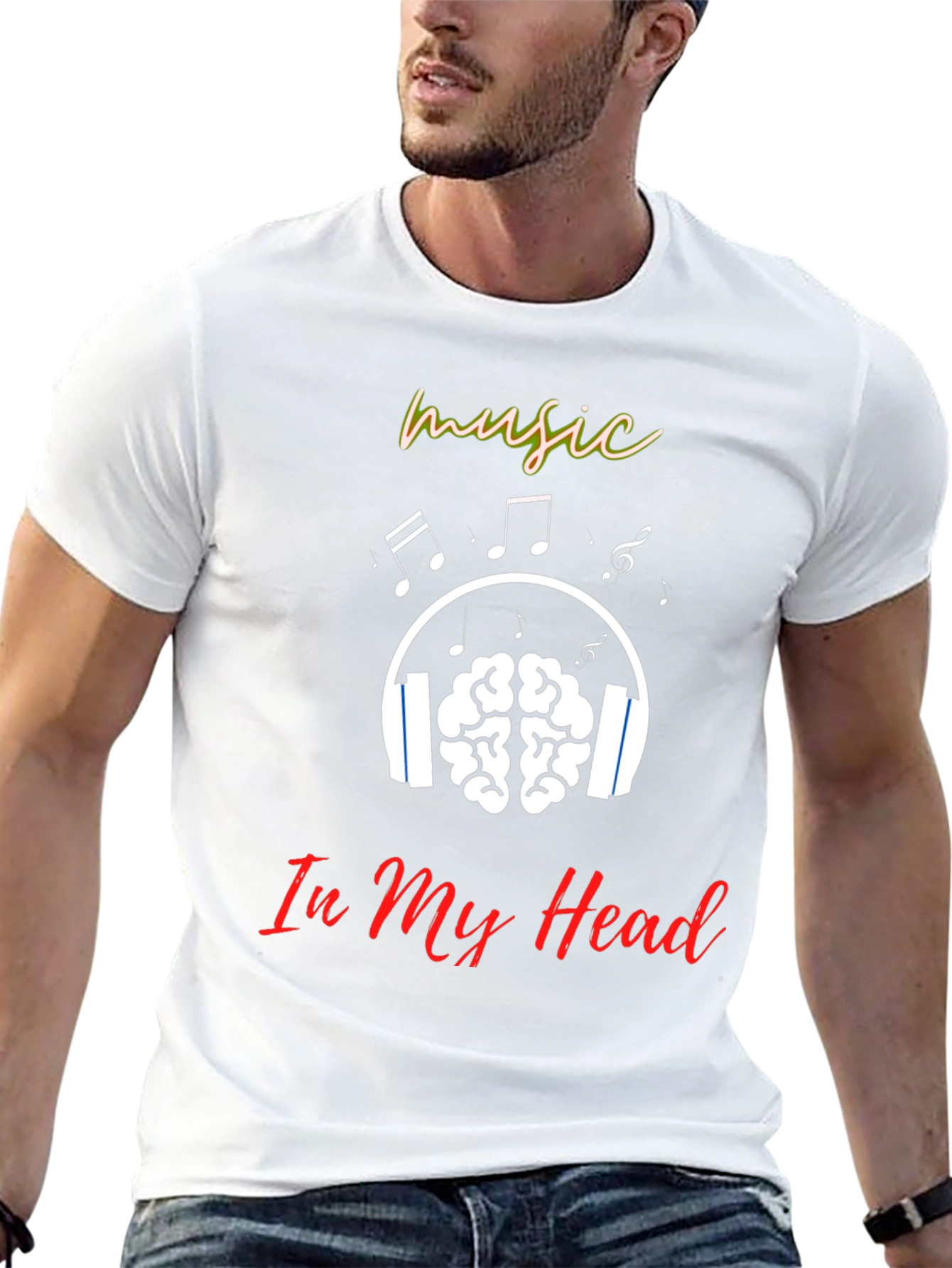 Music In My Head T-Shirt