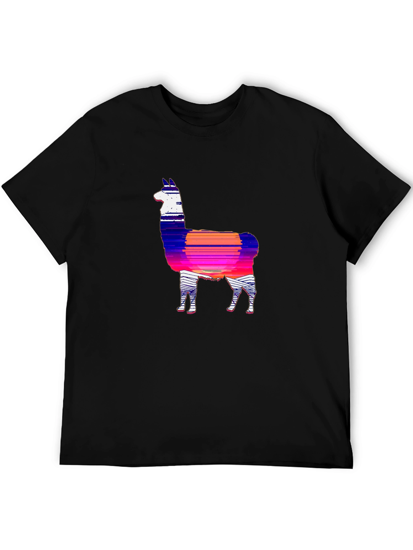 Llama Sunset Graphic Tee - Unique Style