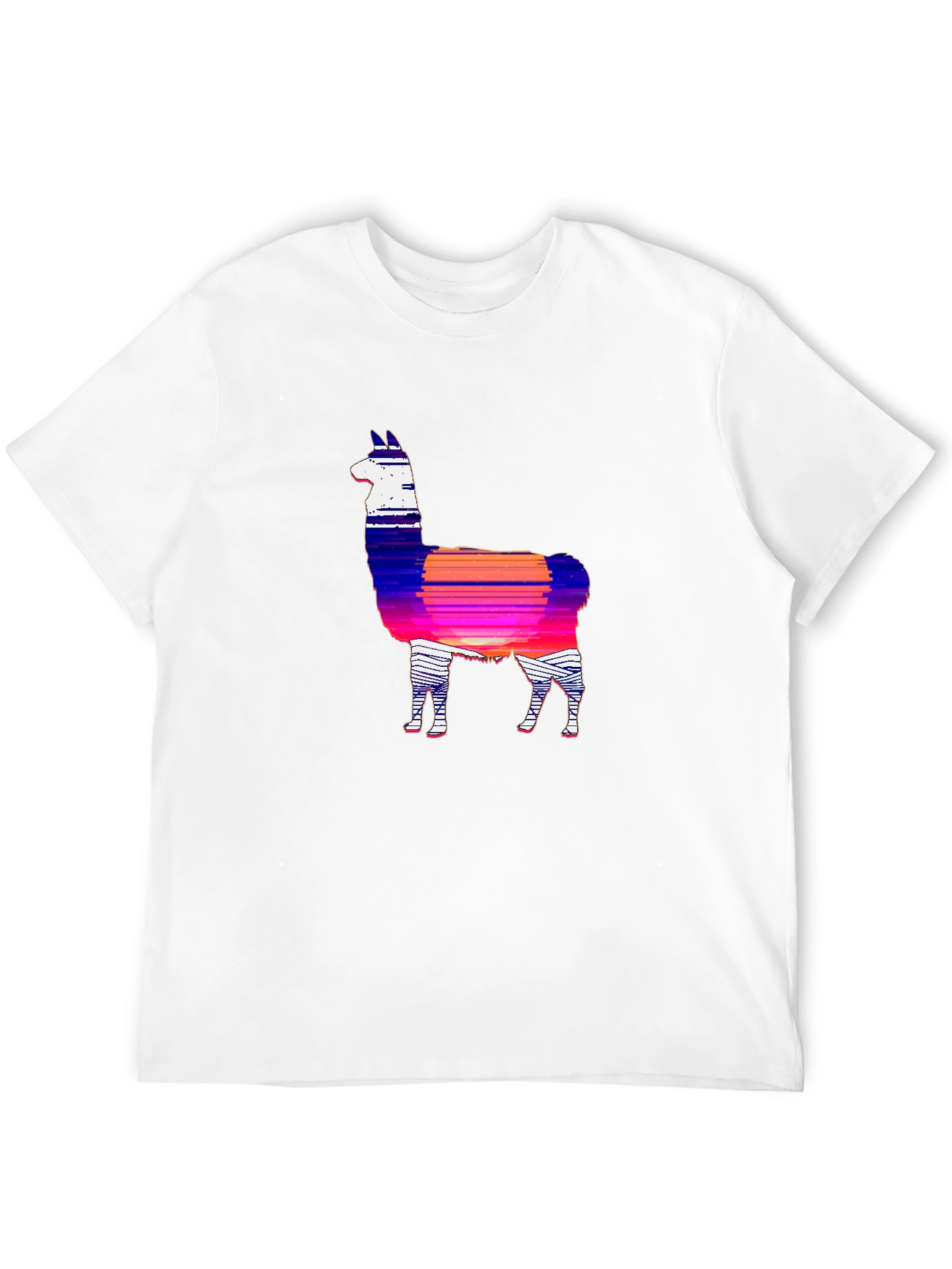 Llama Sunset Graphic Tee - Unique Style