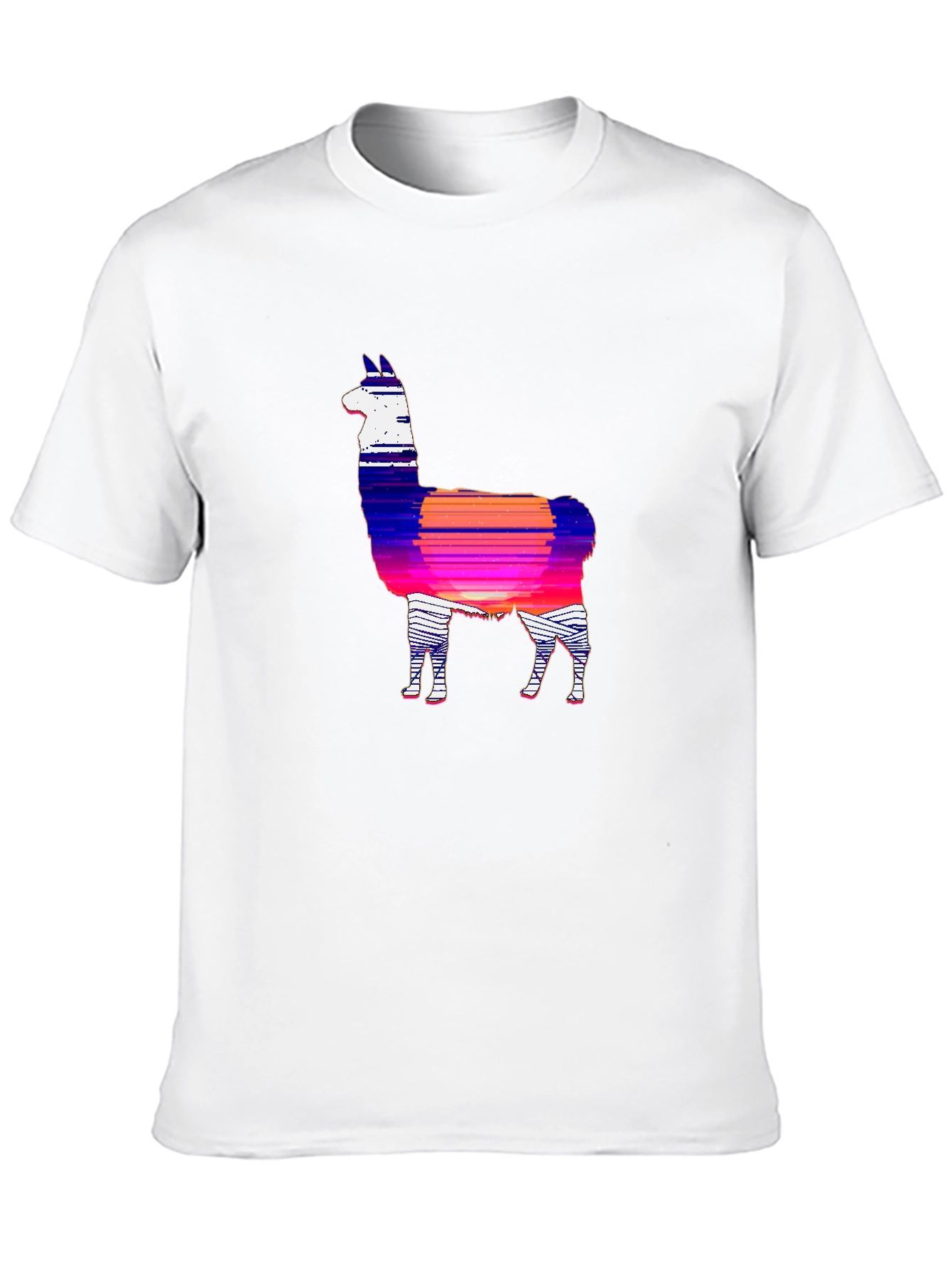 Llama Sunset Graphic Tee - Unique Style