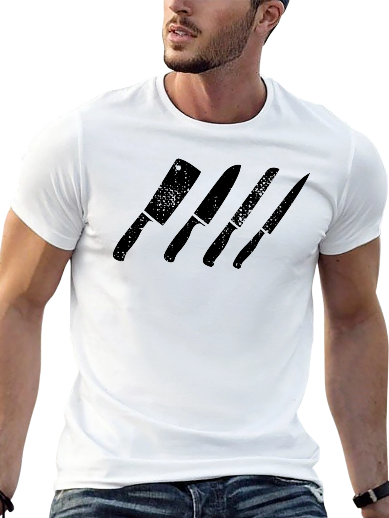 Butcher Knife T-Shirt - Culinary Kitchen Tee