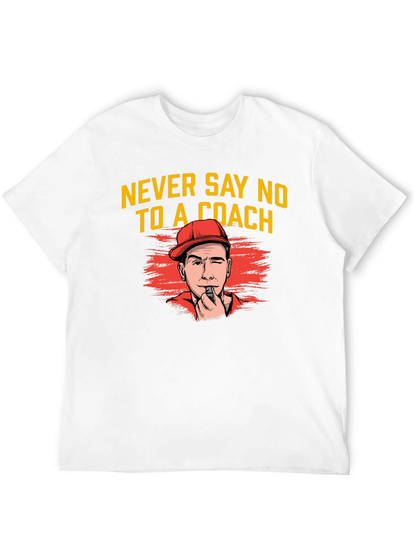 Never Say No To A Coach Graphic Tee