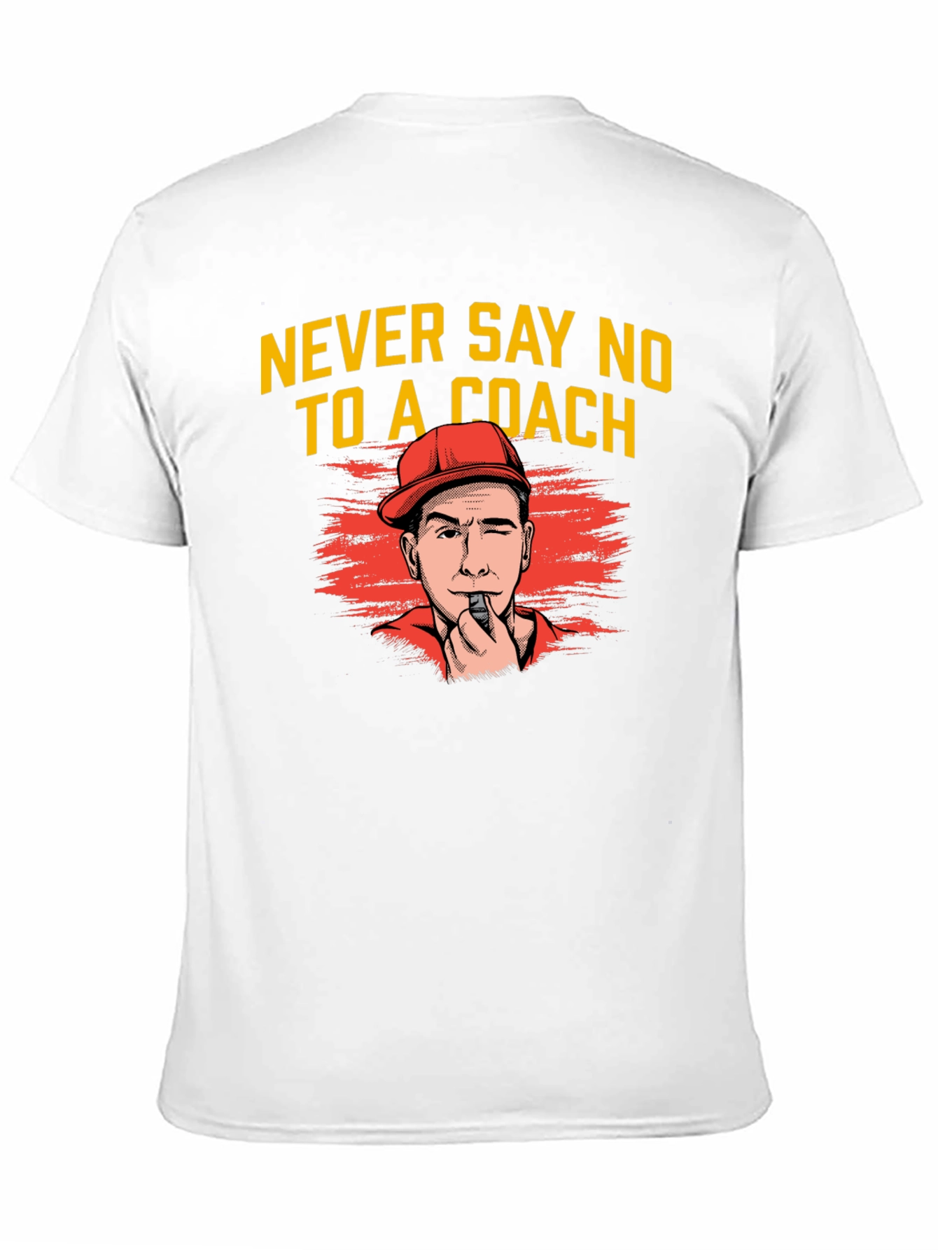 Never Say No To A Coach Graphic Tee