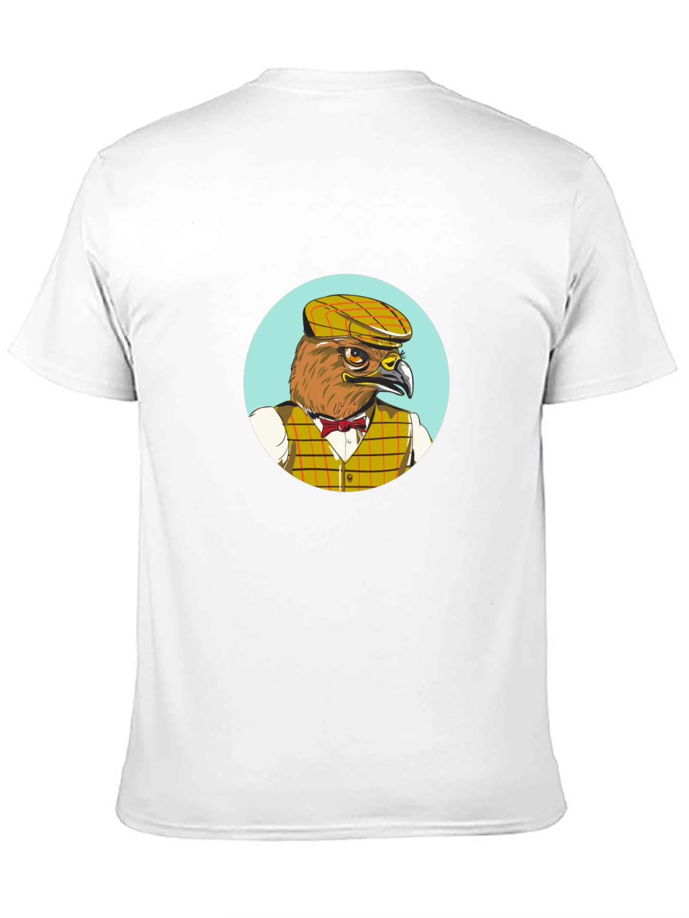 Dapper Bird T-Shirt - Unique Character Design