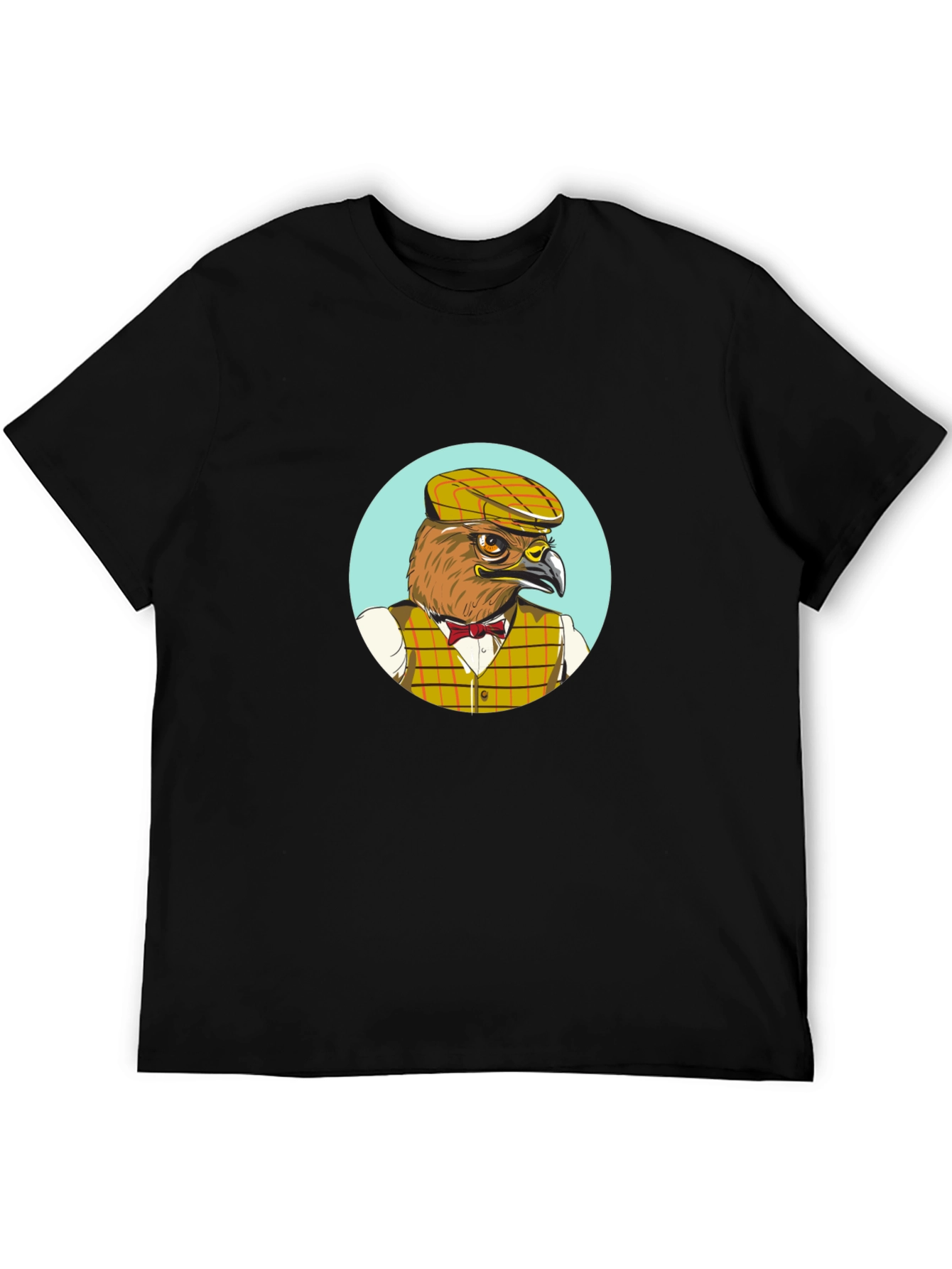 Dapper Bird T-Shirt - Unique Character Design