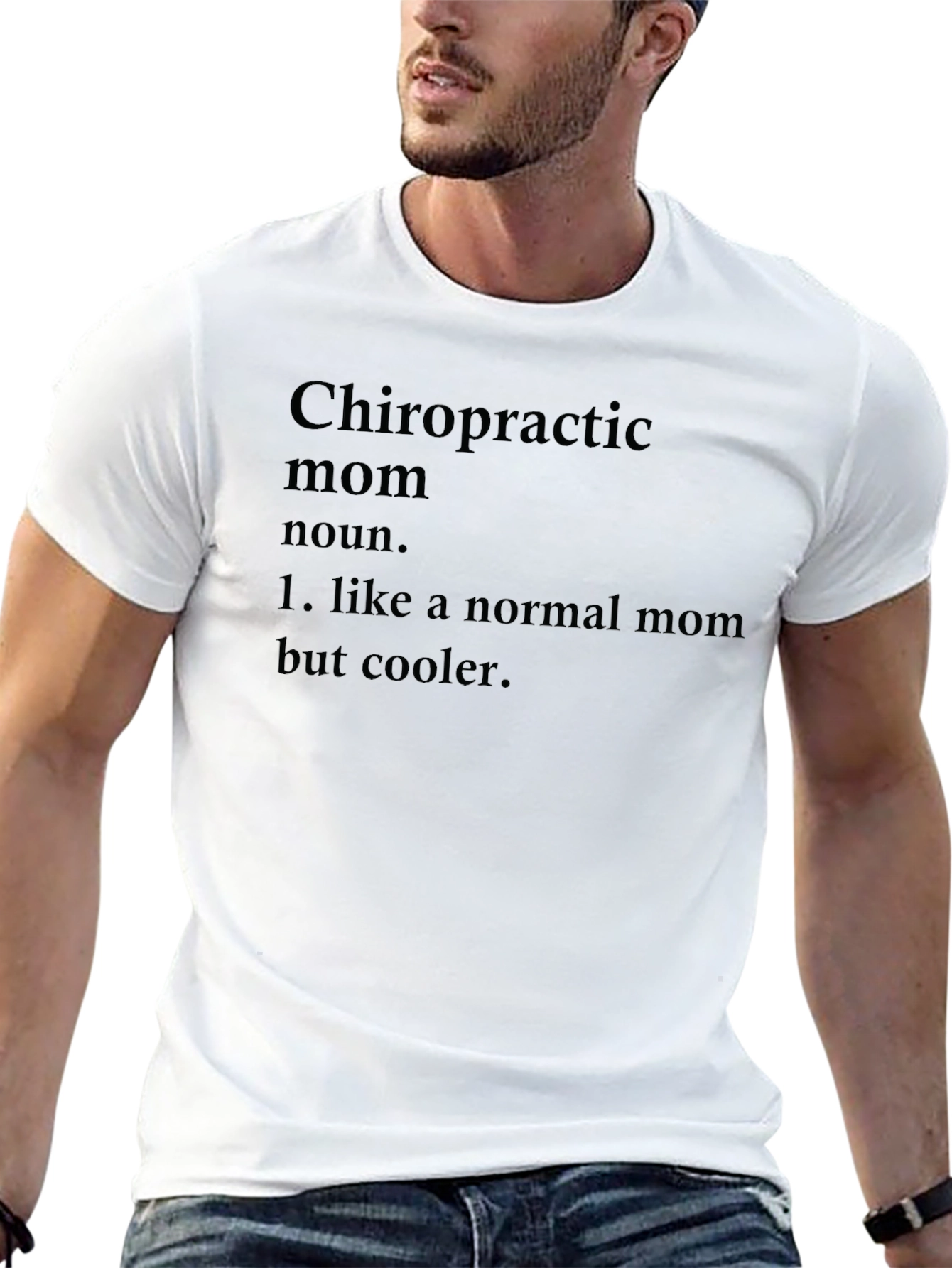 Chiropractic Mom Definition T-Shirt - Cool Mothers Gift