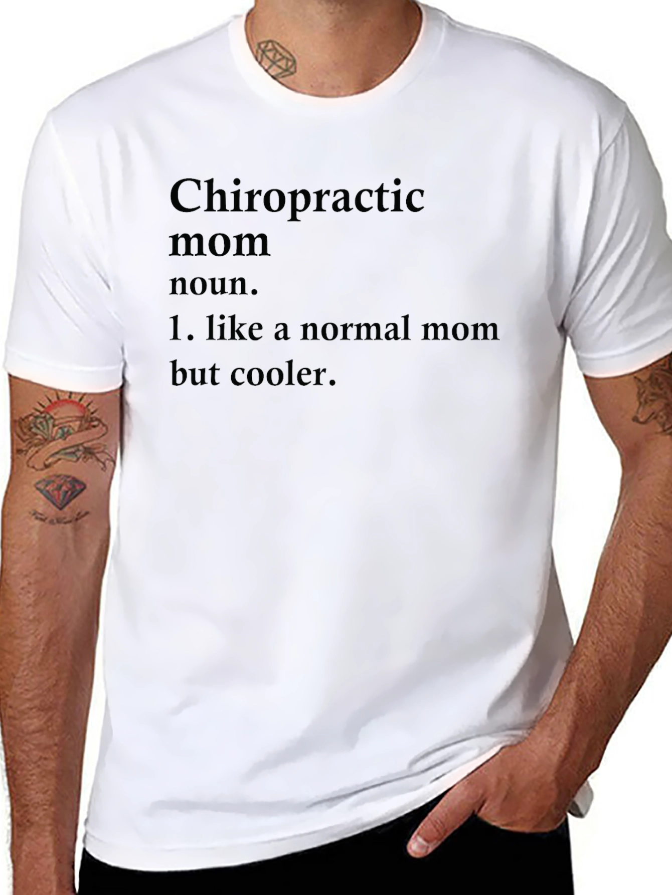 Chiropractic Mom Definition T-Shirt - Cool Mothers Gift