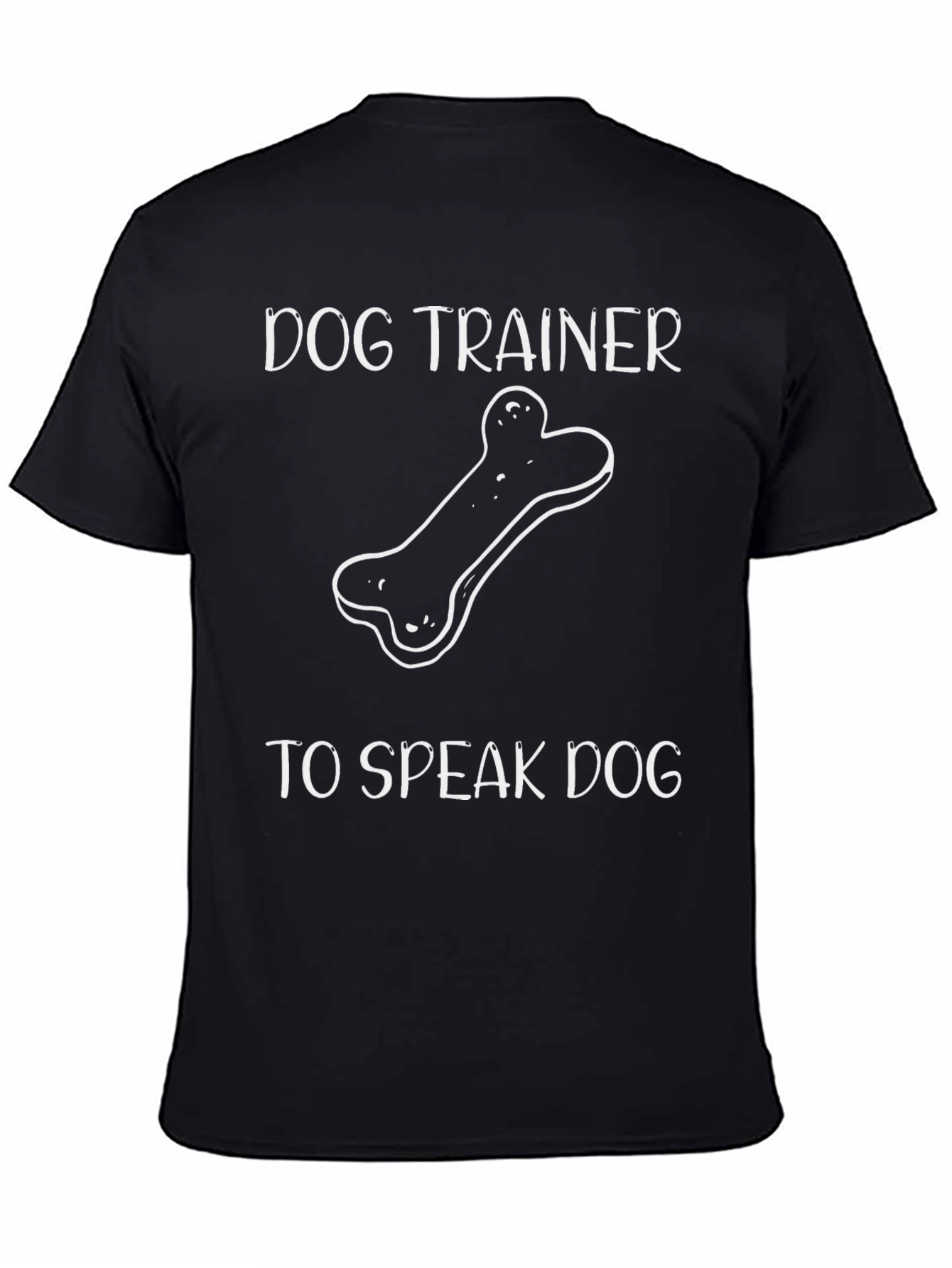 Dog Trainer T-Shirt - Speak Dog Design