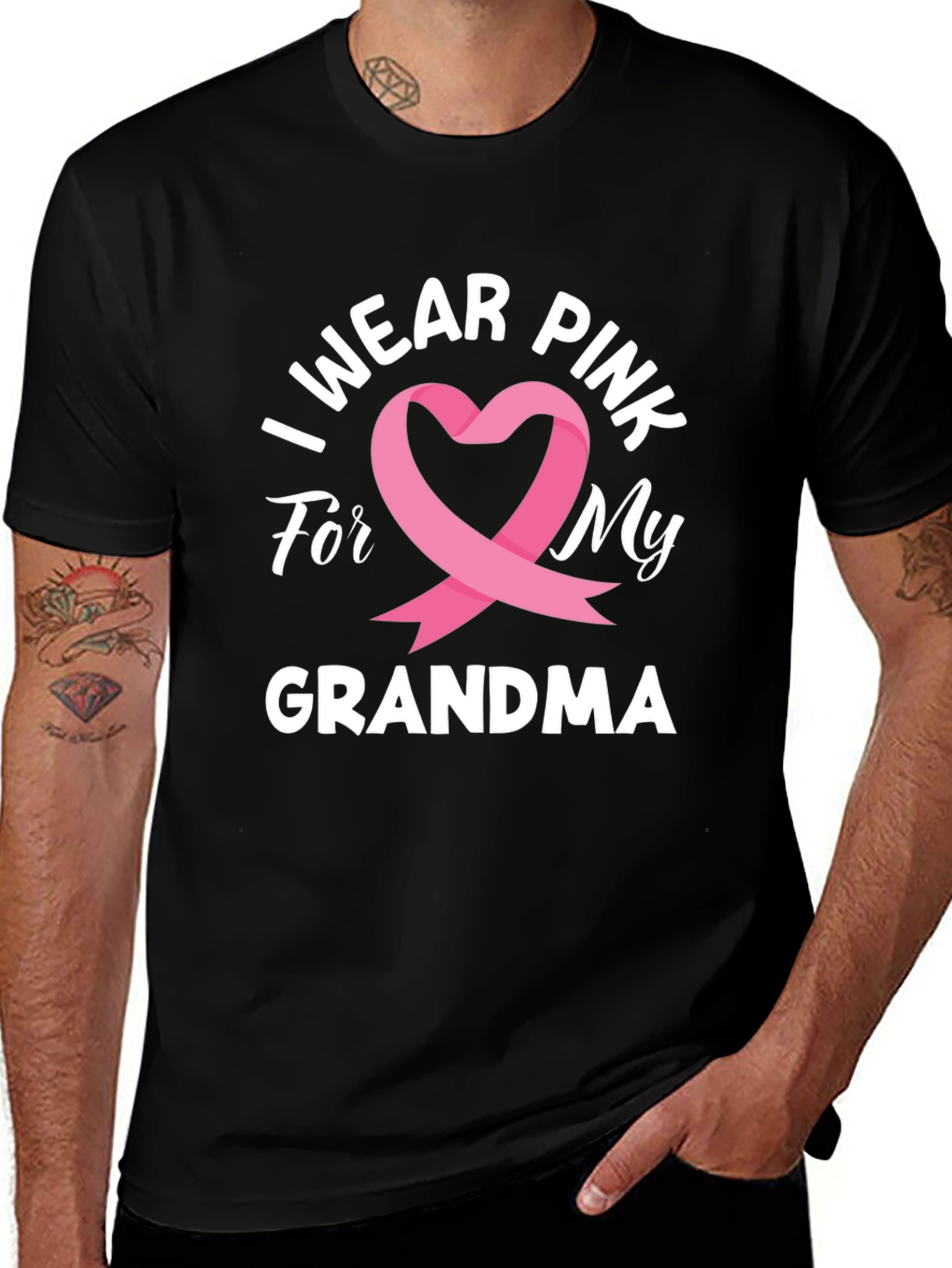 I Wear Pink For My Grandma T-Shirt