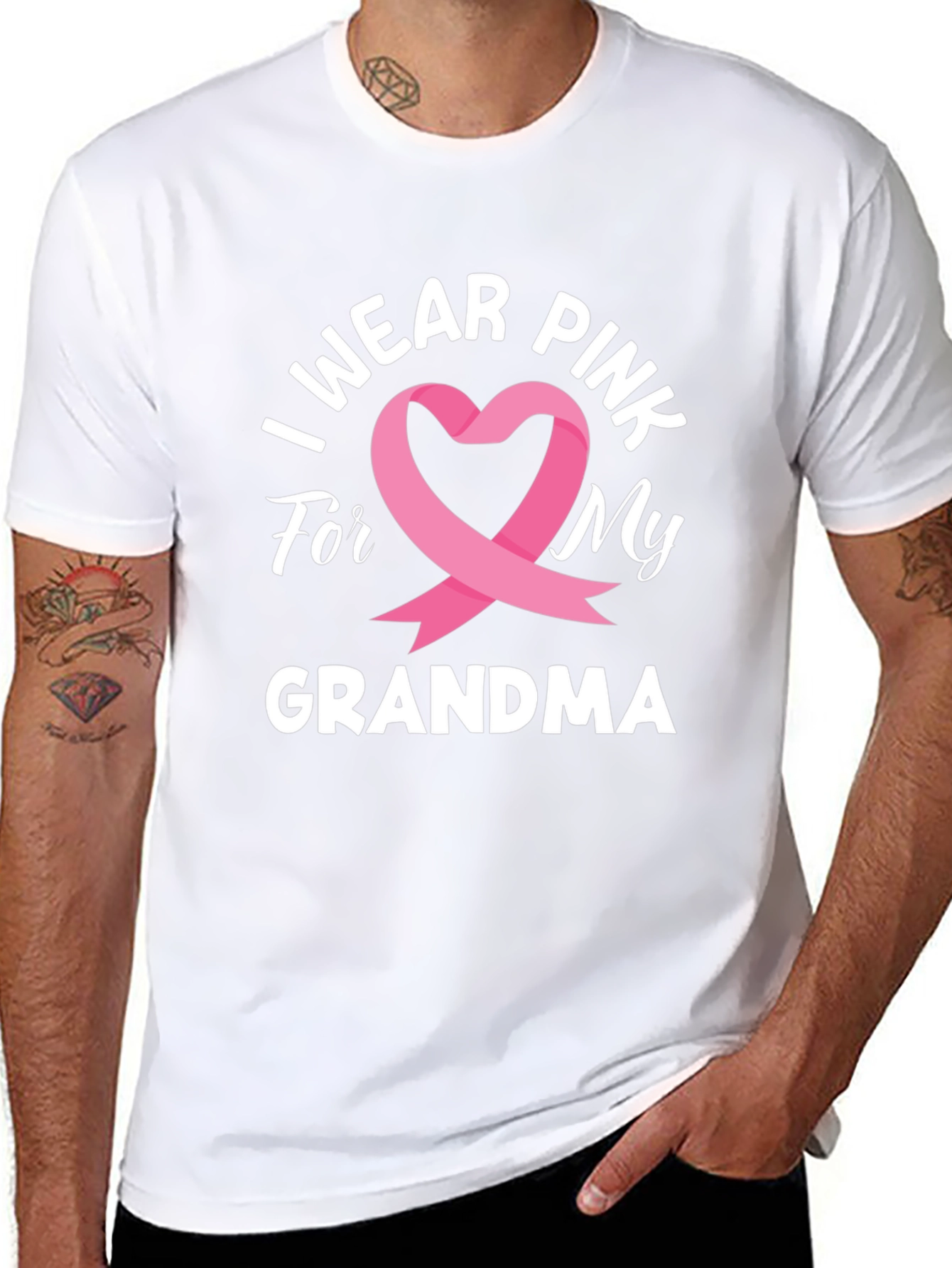 I Wear Pink For My Grandma T-Shirt