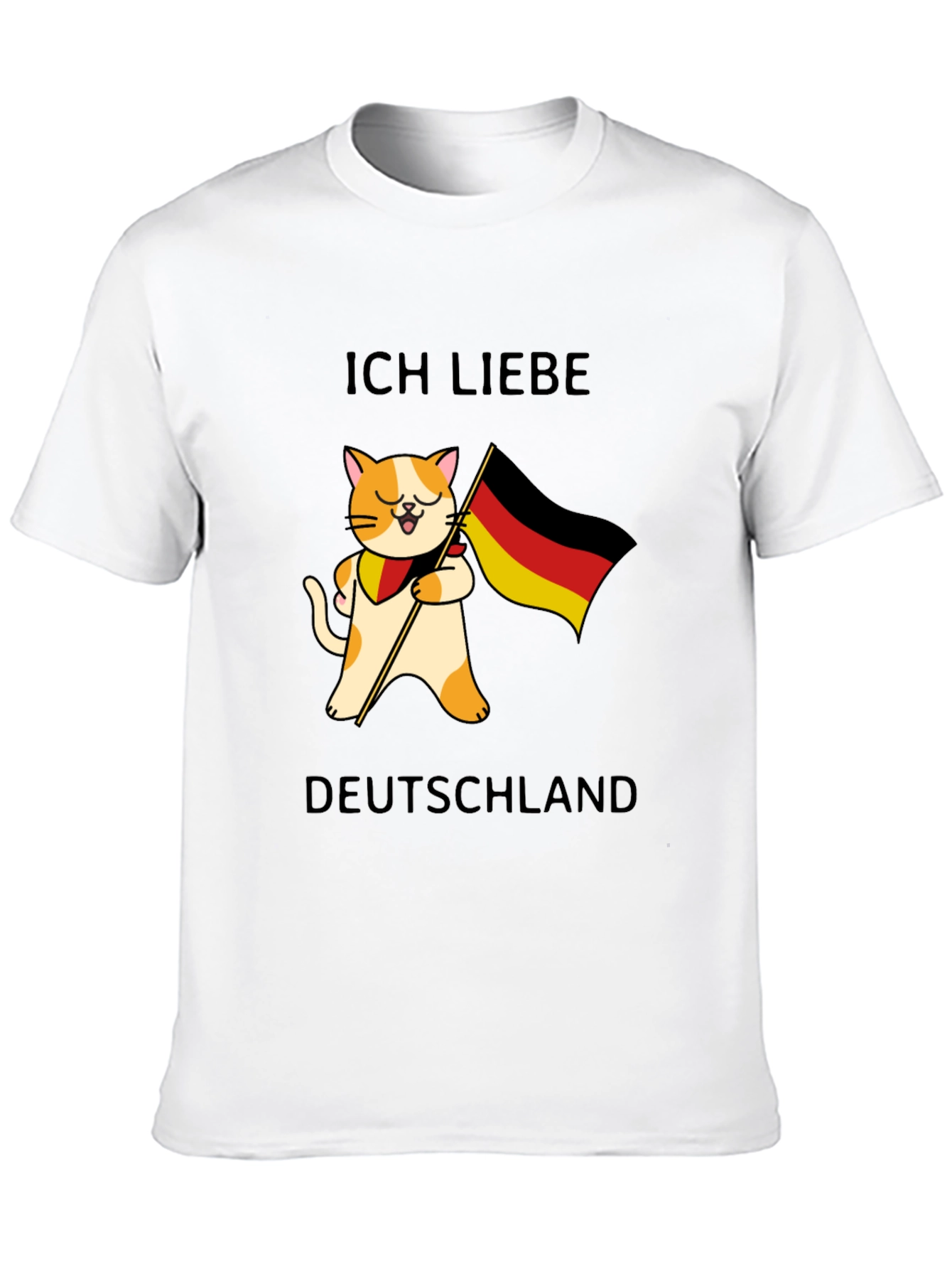 Ich Liebe Deutschland Cat T-Shirt