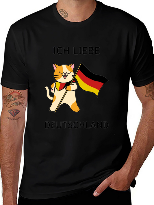 Ich Liebe Deutschland Cat T-Shirt