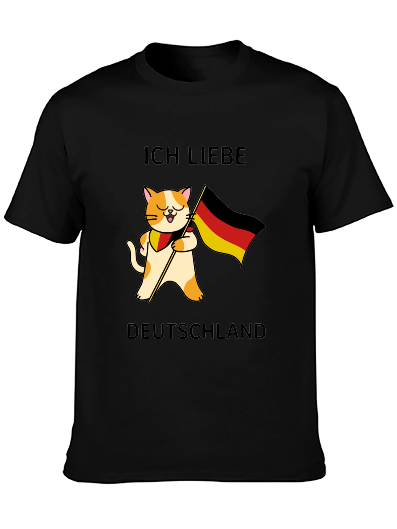 Ich Liebe Deutschland Cat T-Shirt
