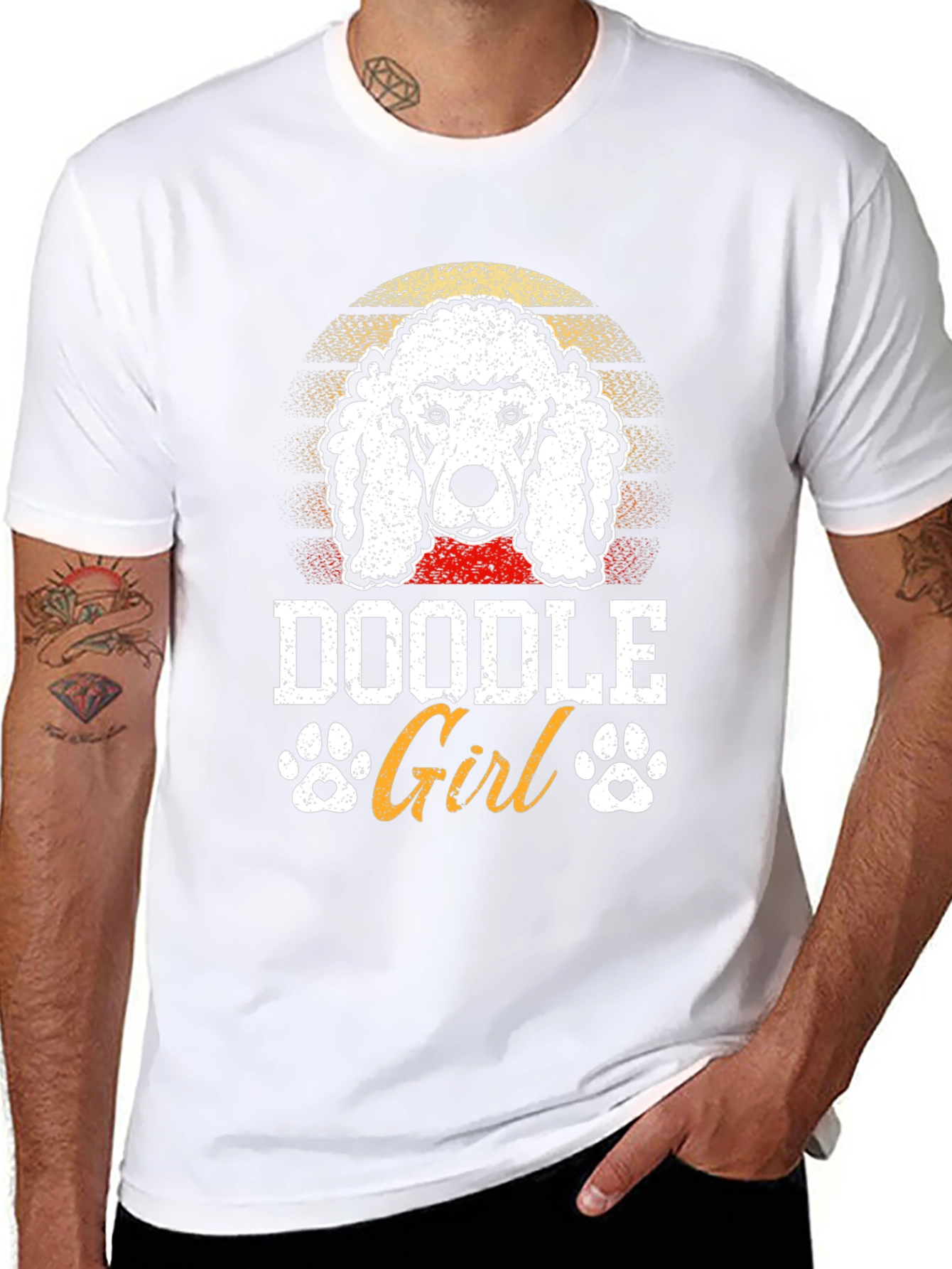 Doodle Girl T-Shirt - Dog Lover Tee