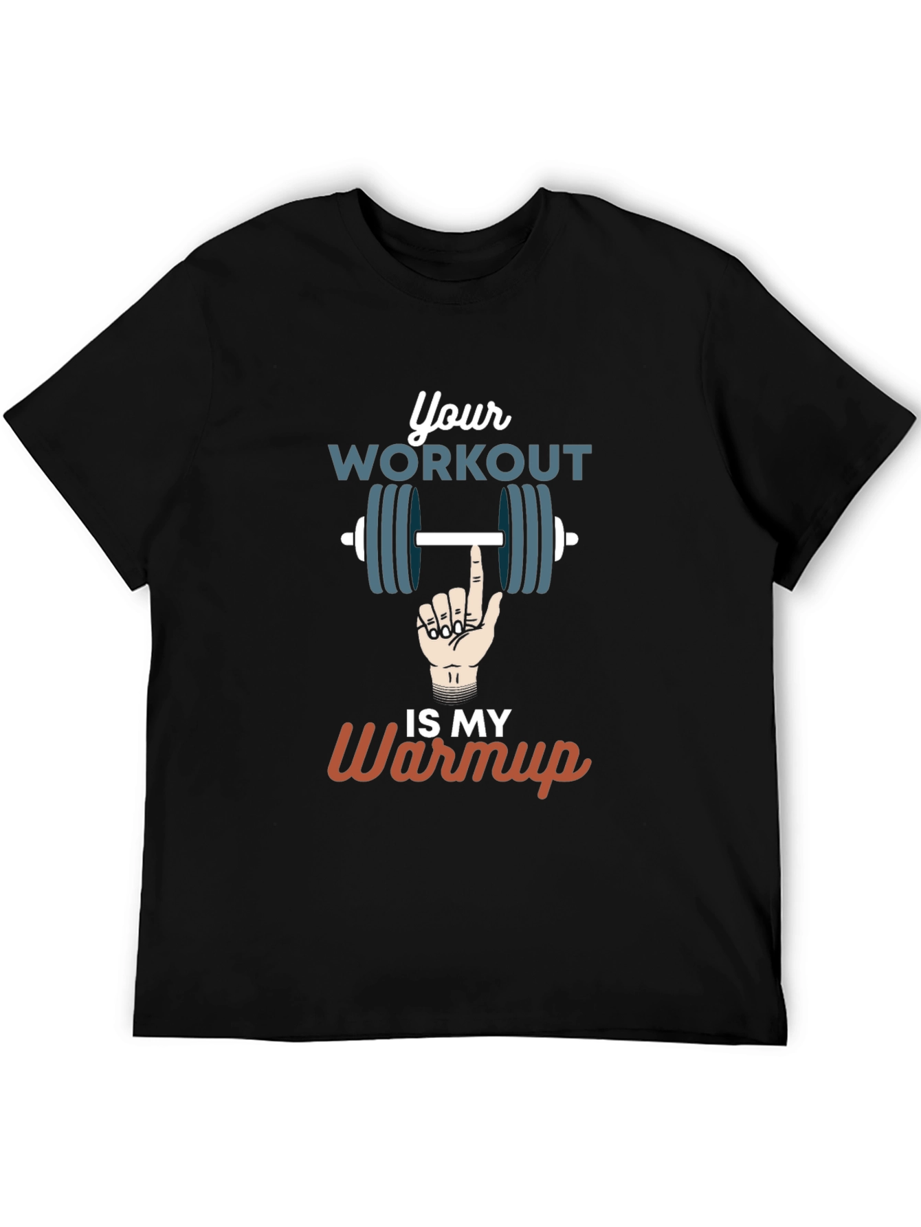 Workout Warmup T-Shirt Funny Gym Apparel