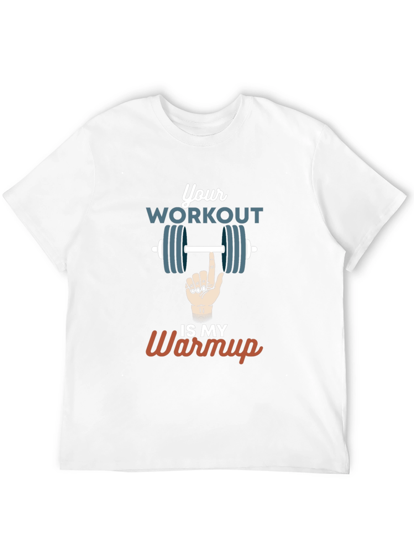 Workout Warmup T-Shirt Funny Gym Apparel