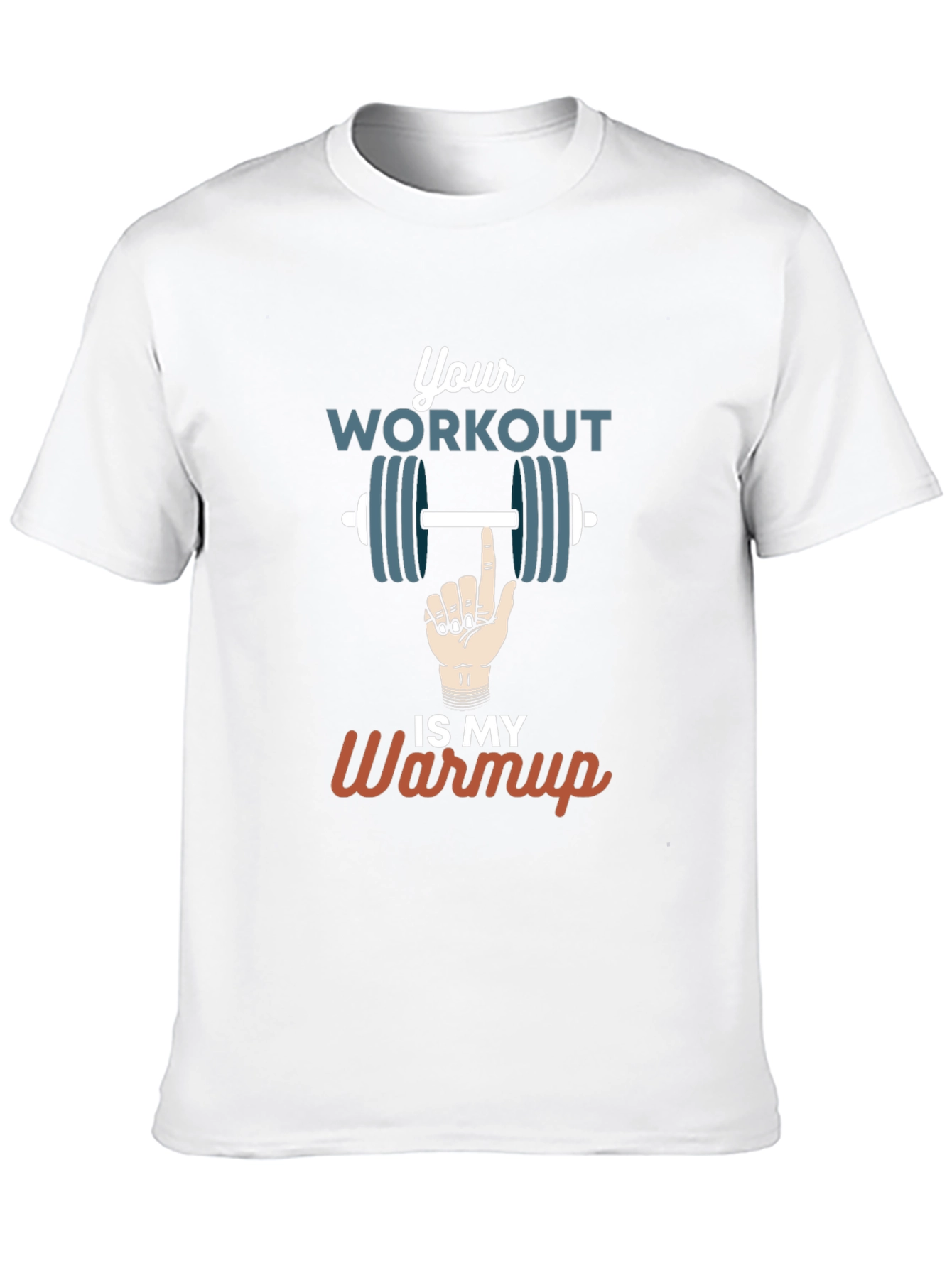 Workout Warmup T-Shirt Funny Gym Apparel