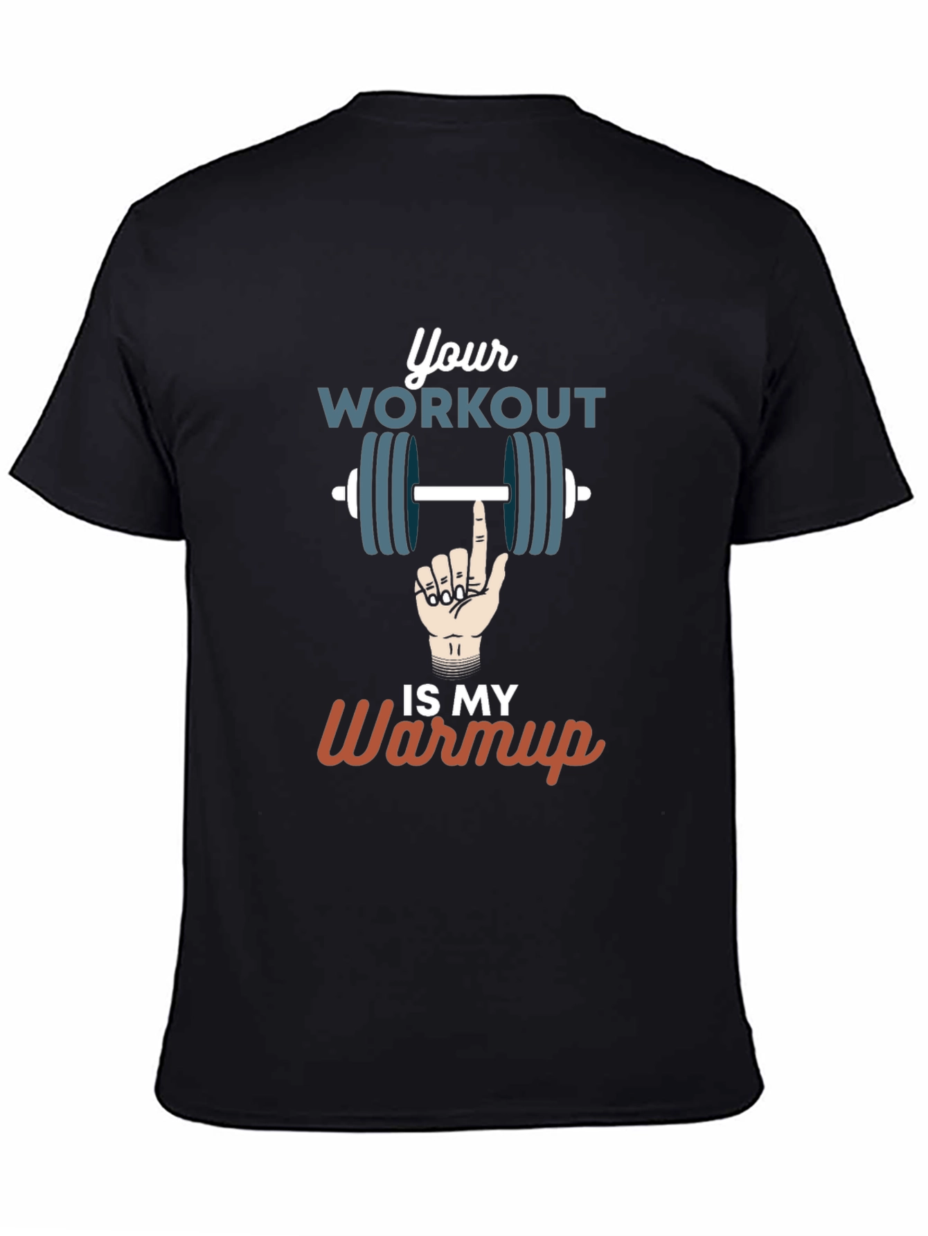 Workout Warmup T-Shirt Funny Gym Apparel