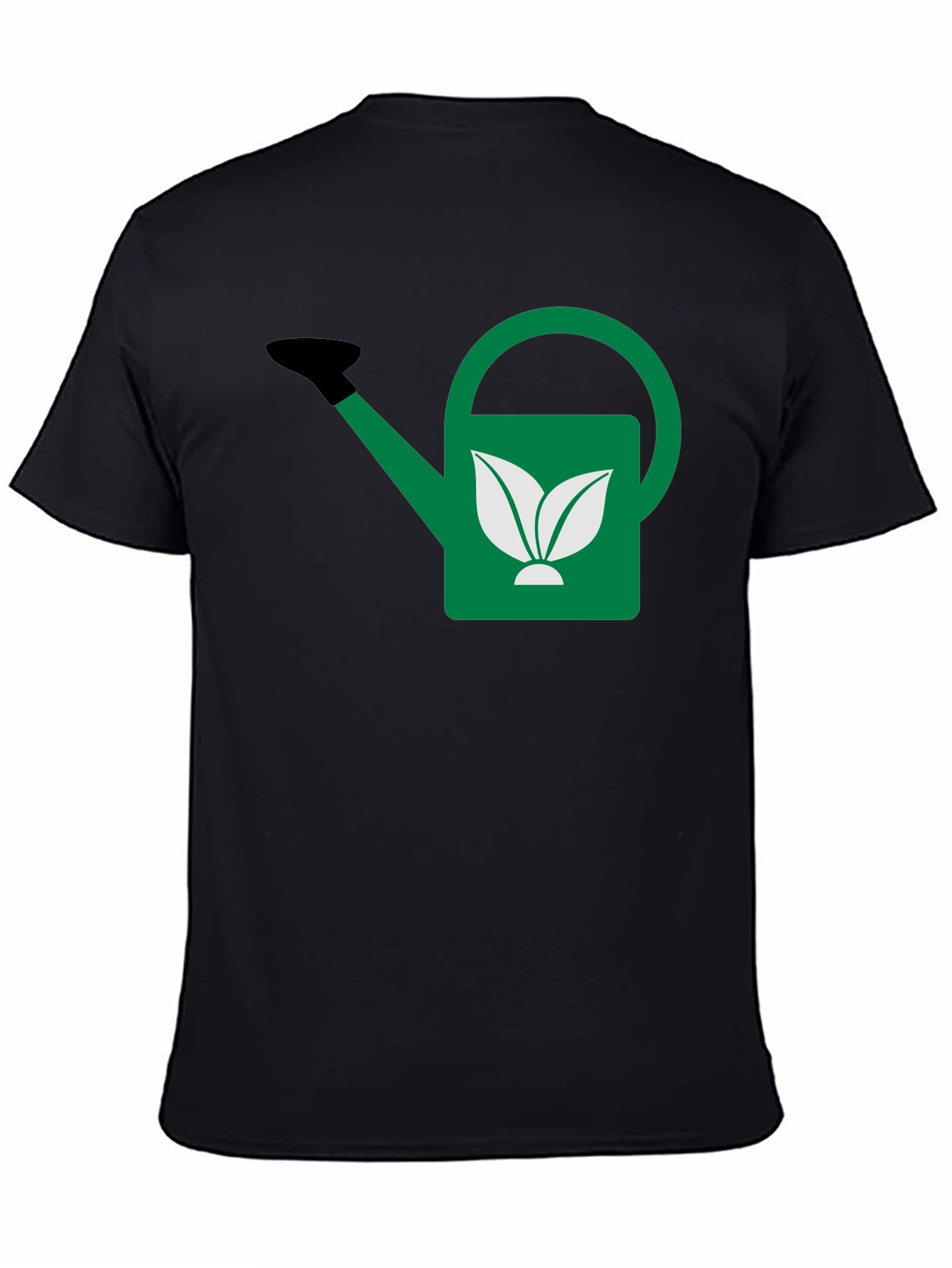 Gardening T-Shirt: Green Watering Can Design