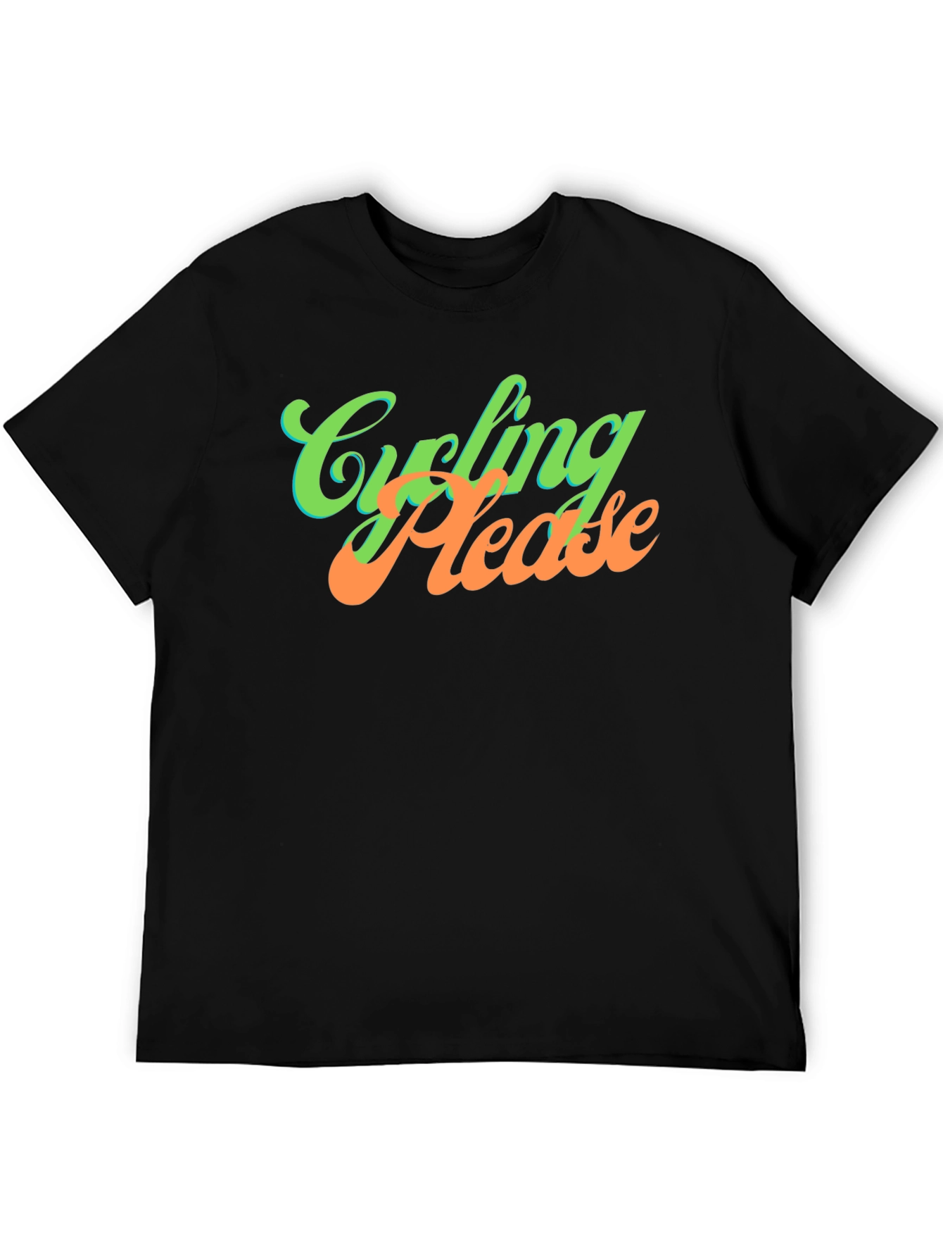 Cycling Please T-Shirt - Unique Graphic Tee