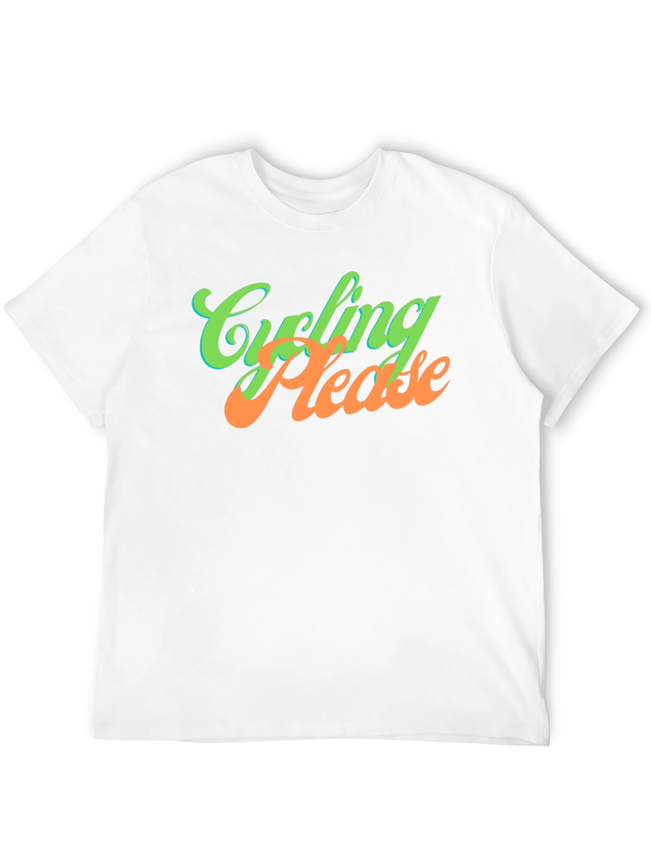 Cycling Please T-Shirt - Unique Graphic Tee