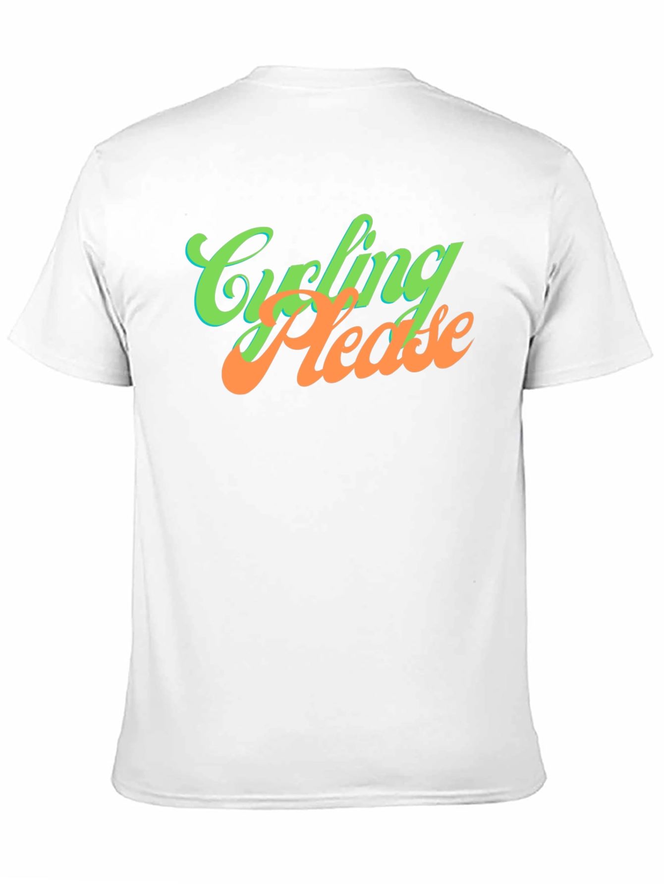 Cycling Please T-Shirt - Unique Graphic Tee