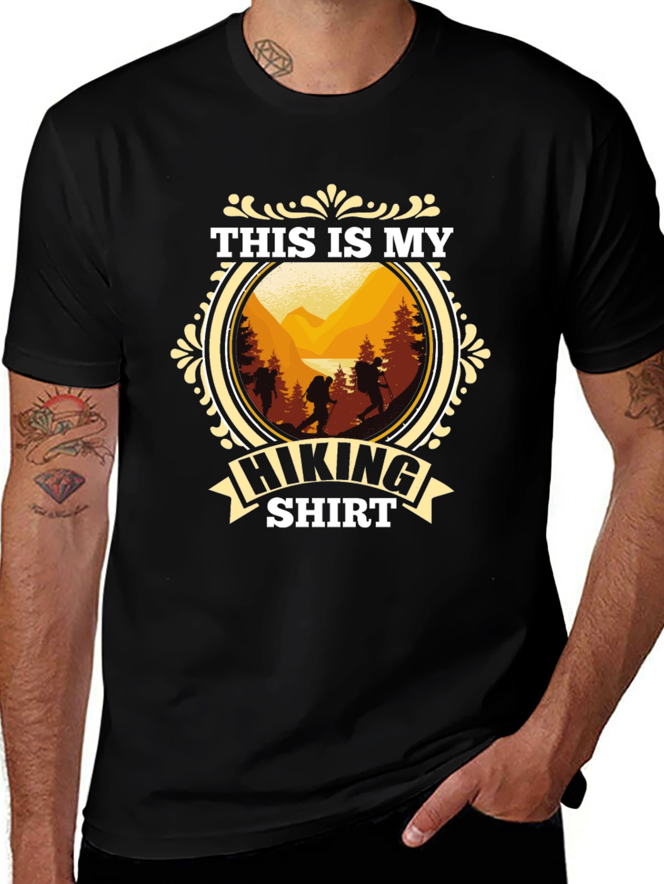 Hiking T-Shirt - This Is My Hiking Shirt