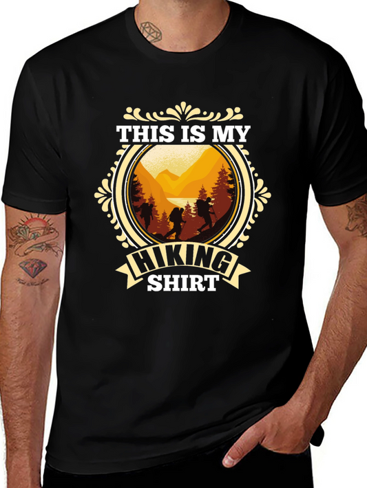 Hiking T-Shirt - This Is My Hiking Shirt