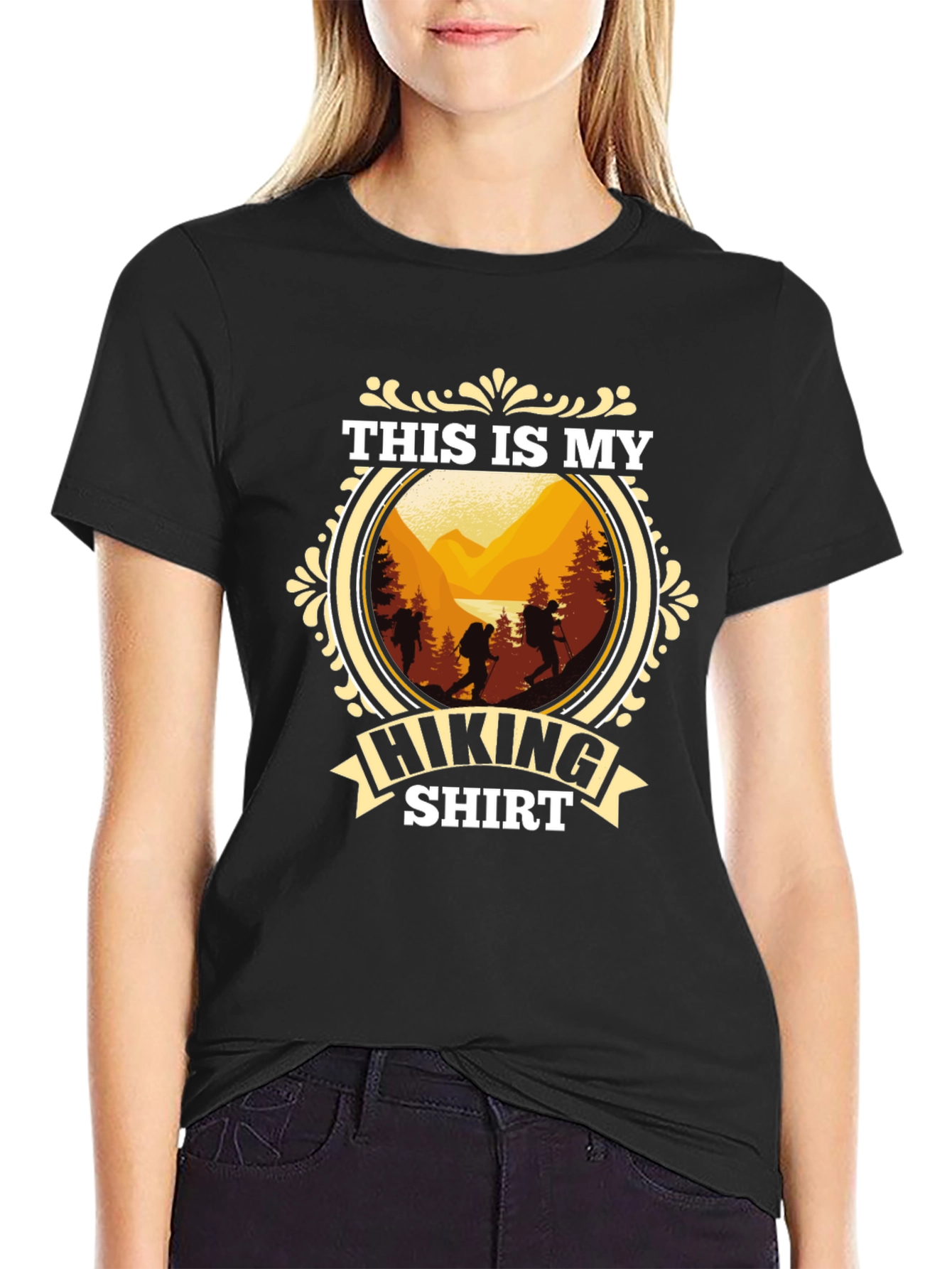 Hiking T-Shirt - This Is My Hiking Shirt