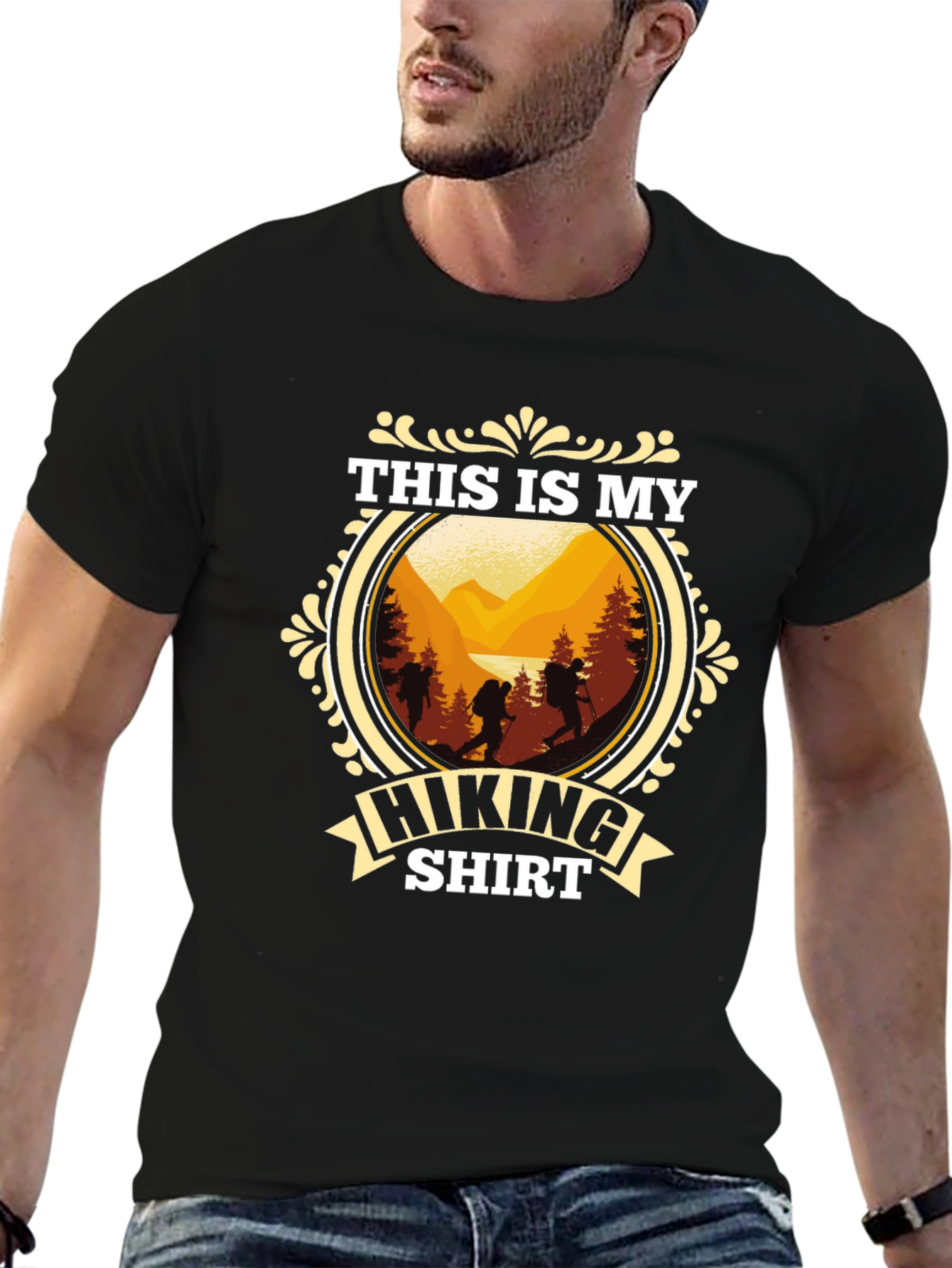 Hiking T-Shirt - This Is My Hiking Shirt